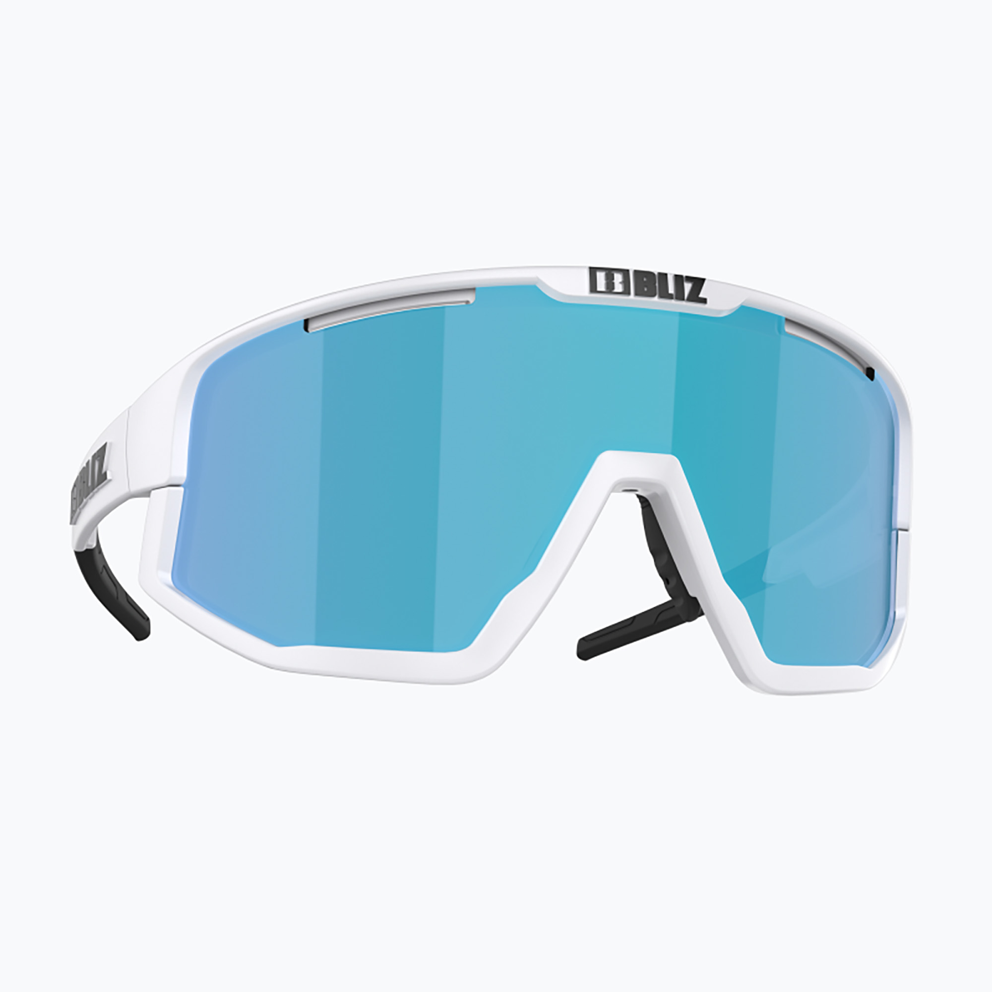 Slnečné okuliare Bliz Fusion Small matt white/brown/blue multi (Fusion Small 52413)