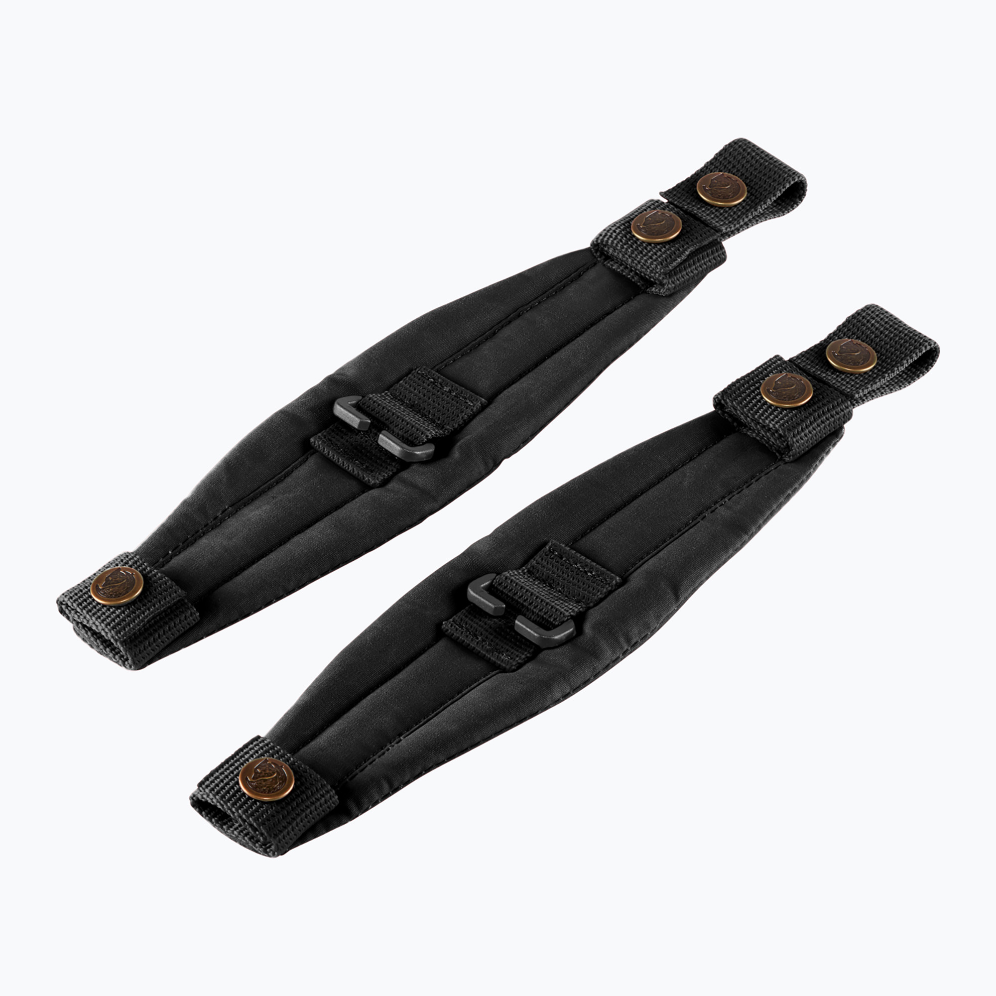 Mini ramenné vypchávky Fjällräven Kanken čierne (Kanken Mini Shoulder Pads F23506)