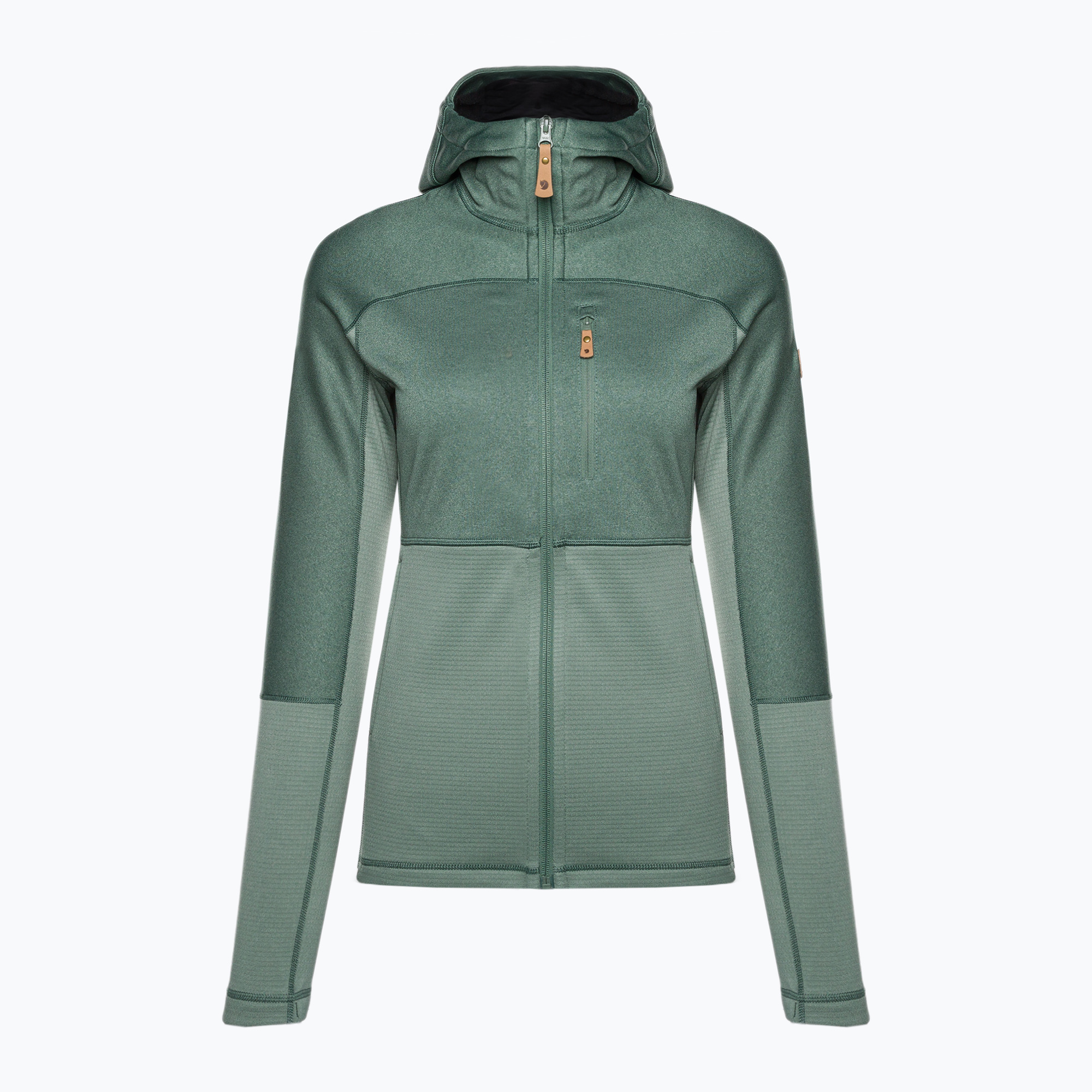 Fjällräven dámska mikina Abisko Trail Fleece zelená F89589 (Abisko Trail Fleece F89589)