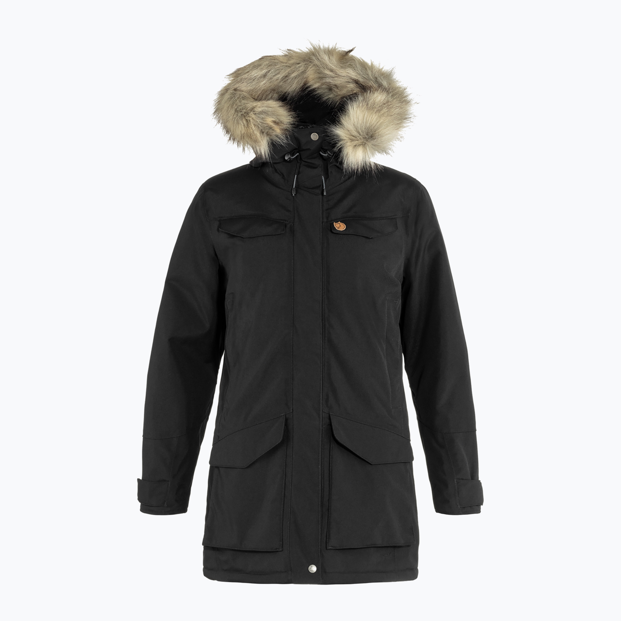 Dámska páperová bunda Fjällräven Nuuk Parka black (Nuuk Parka F86369)