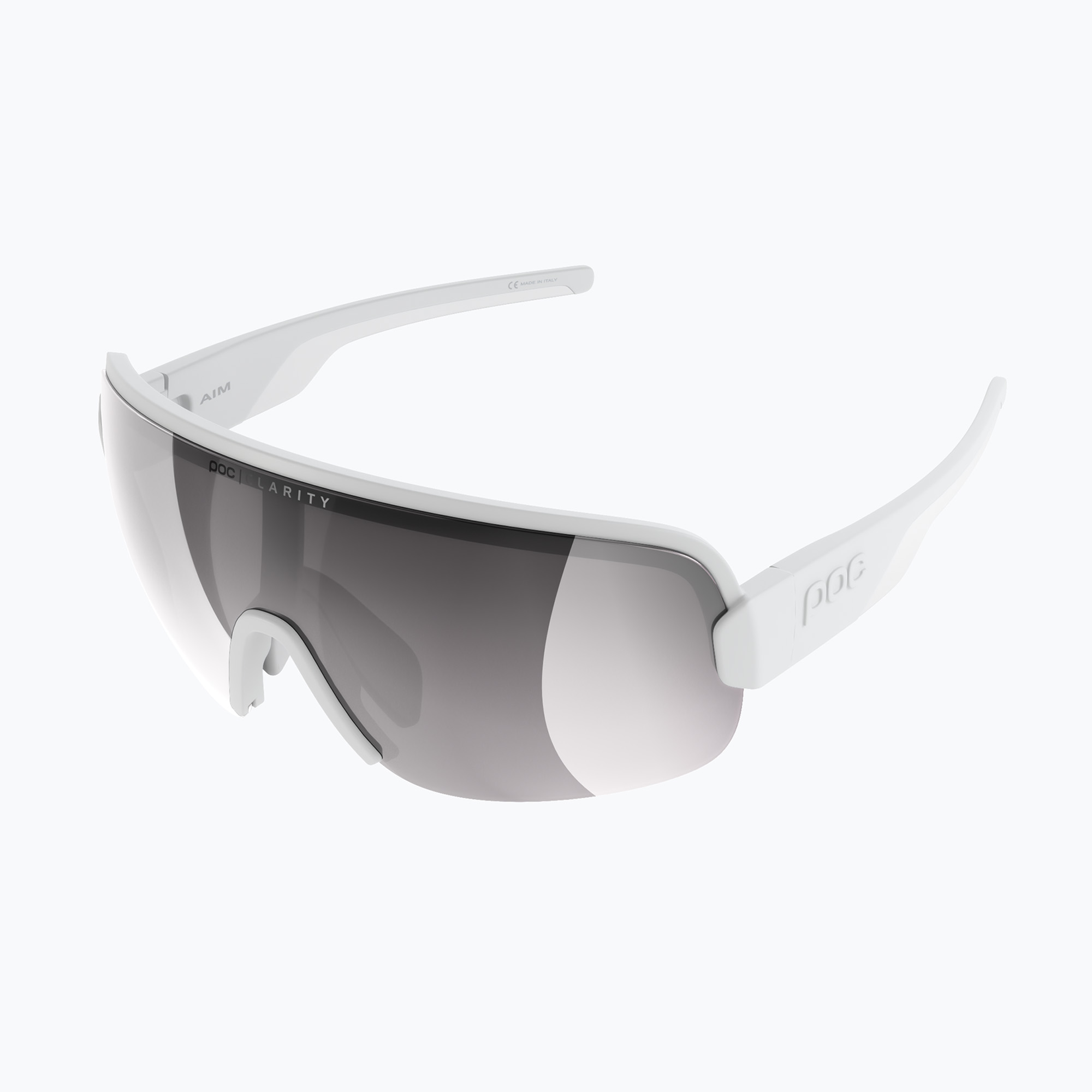 Slnečné okuliare POC Aim hydrogen white/clarity road/sunny silver (Aim AIM1001)