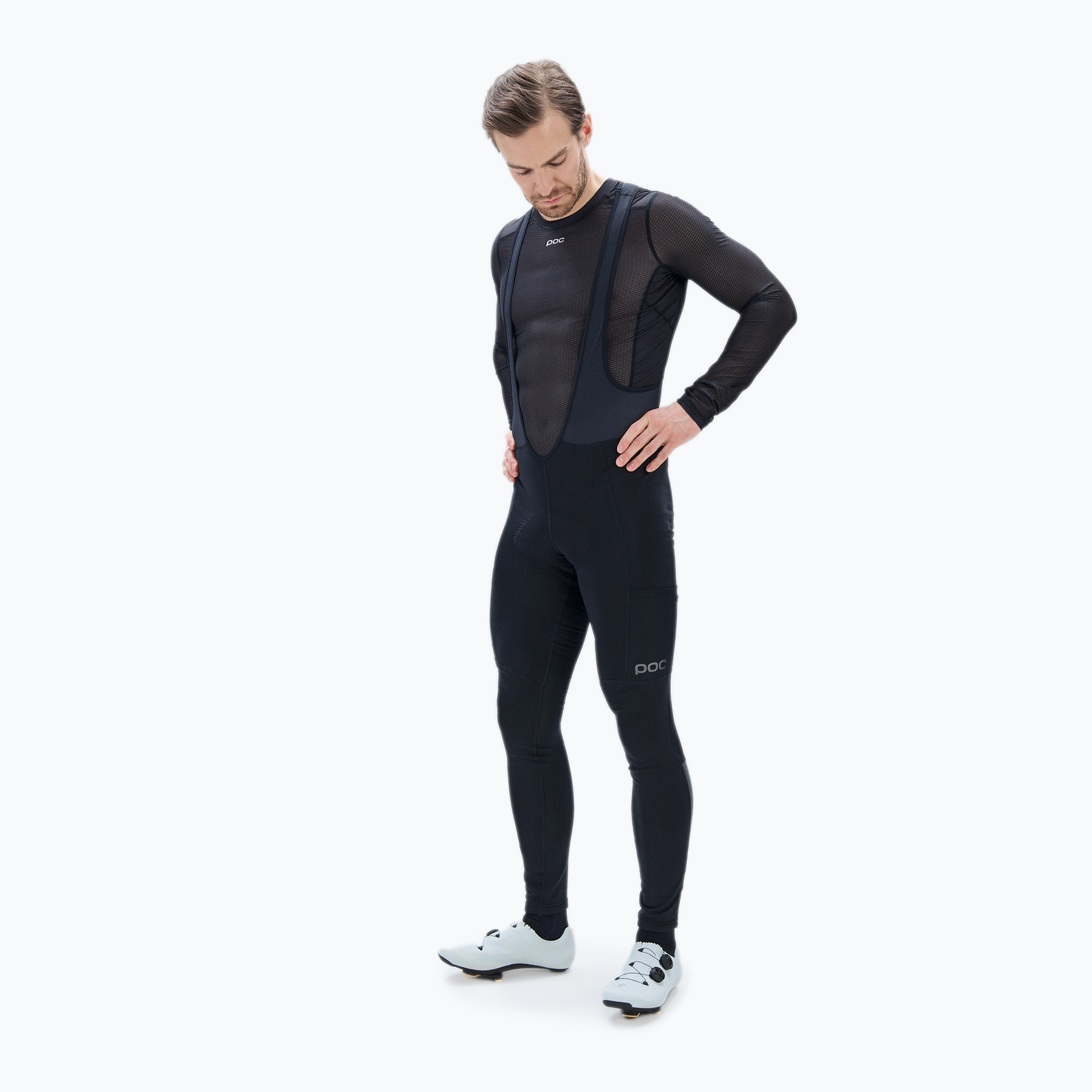 Pánske termo pančuchové nohavice POC Thermal Cargo Tights uranium black (Thermal Cargo Tights 58157)