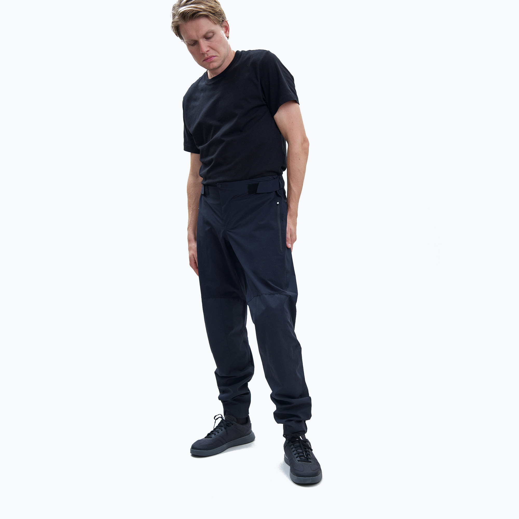 Pánske cyklistické nohavice POC Ardour All-Weather uranium black