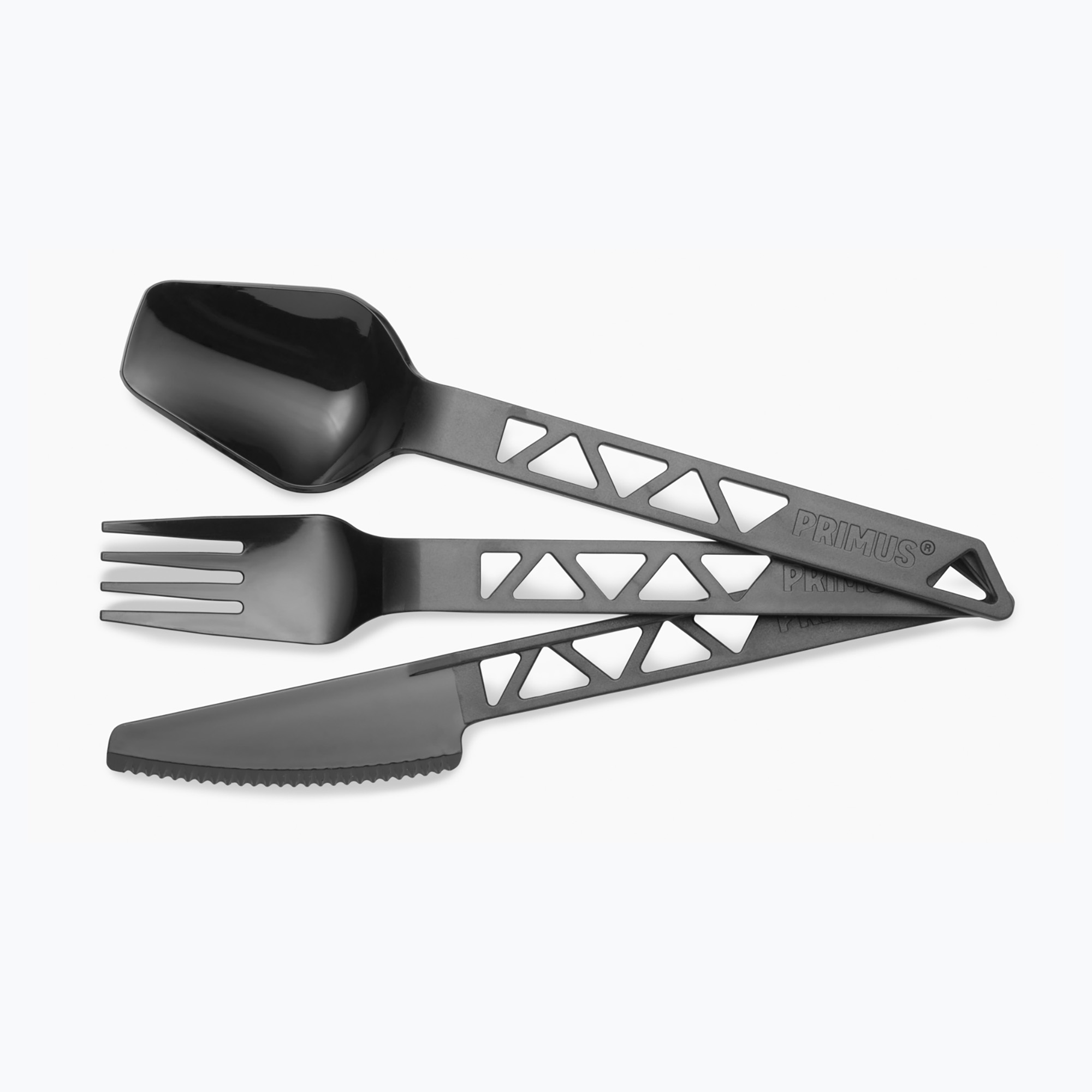 Turistický príbor Primus Lightweight Trailcutters čierny P740580 (Lightweight Trailcutlery P740580)