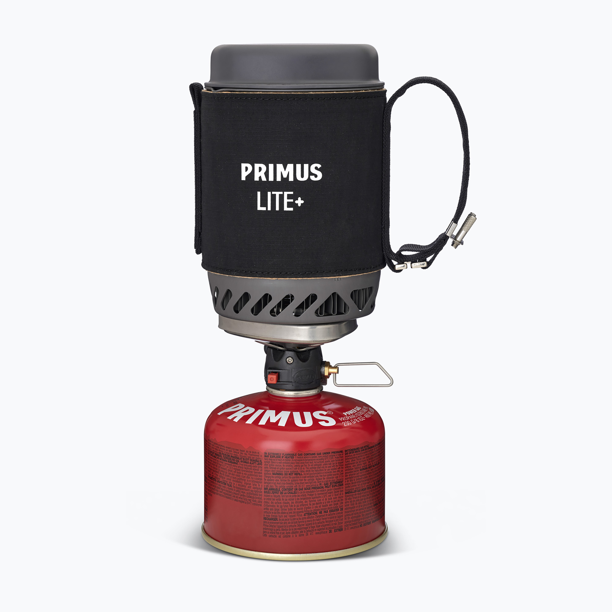 Turistický varič Primus Lite Plus Stove System čierny/červený P356030 (Lite Plus Stove System P356030)
