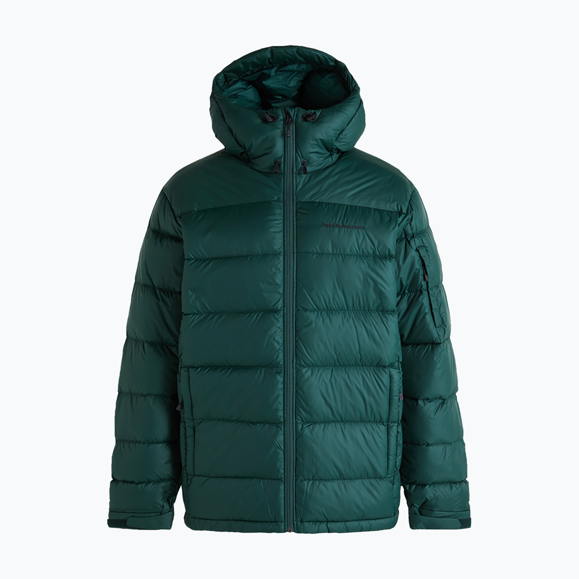 Pánska páperová bunda Peak Performance Frost Scarab Green