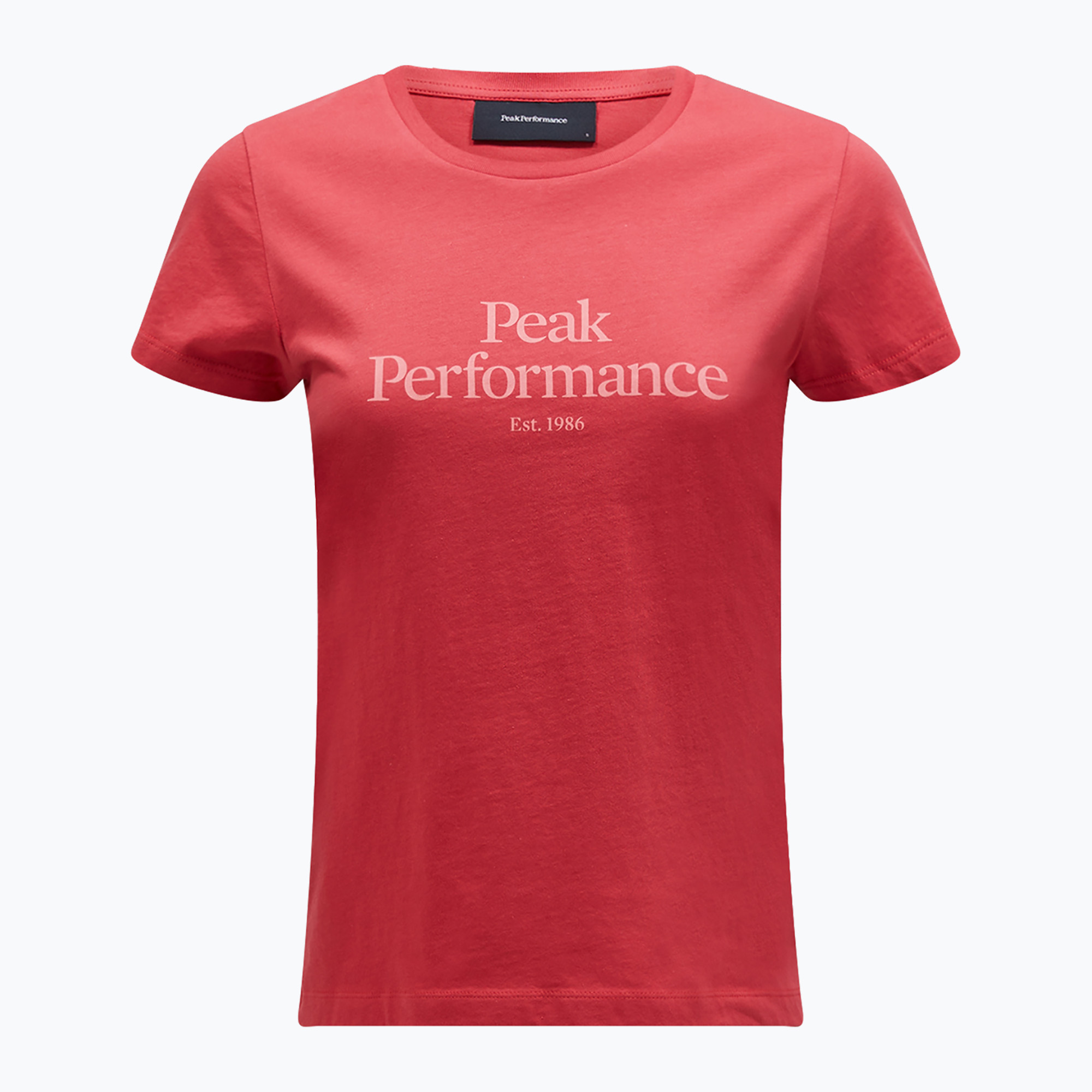 Dámske trekingové tričko Peak Performance Original červené G77735 (Original G77700350)