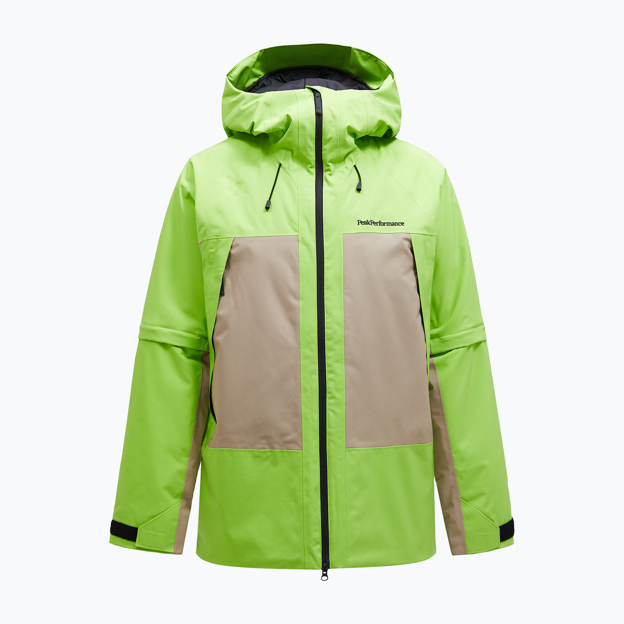 Pánska lyžiarska bunda Peak Performance Edge Insulated stand out green (Edge Insulated G79825020)