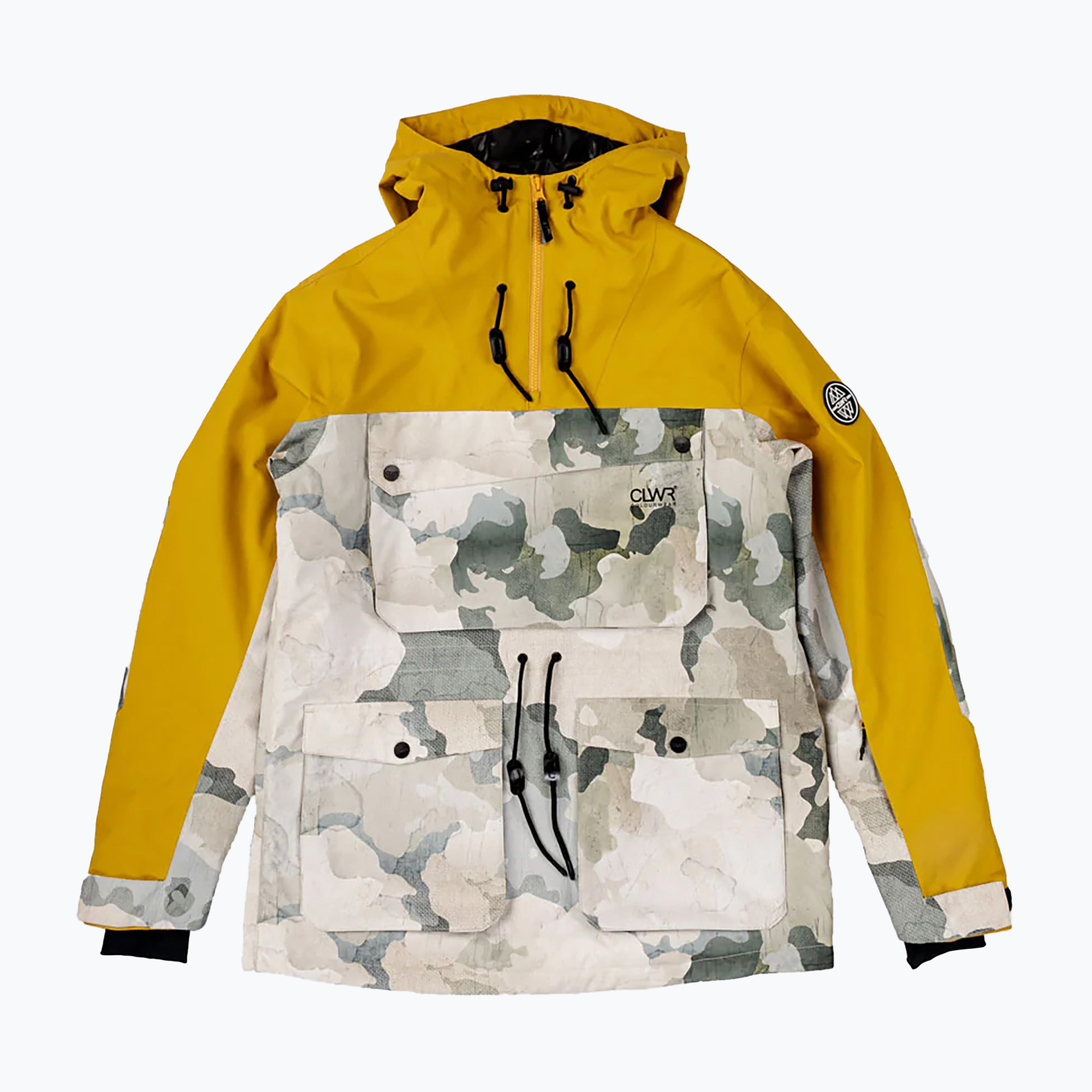 Pánska snowboardová bunda Colourwear Essential Anorak yellow (Essential Anorak 7210293260)