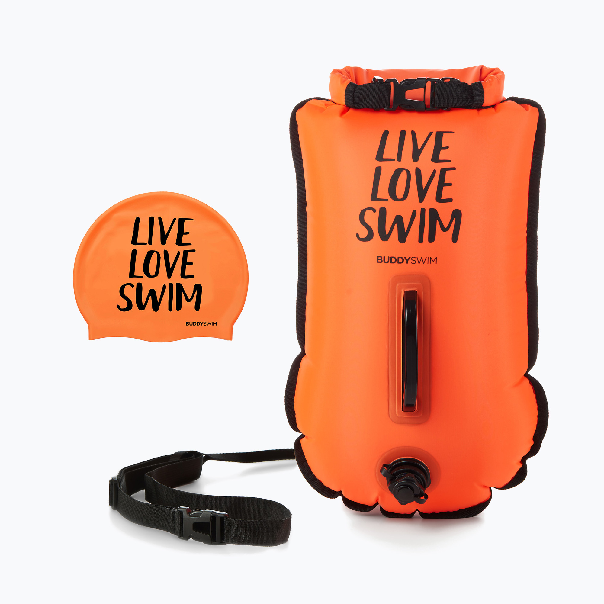Záchranná bójka BuddySwim LLS Dry Bag 20 l orange (LLS Dry Bag 250832)