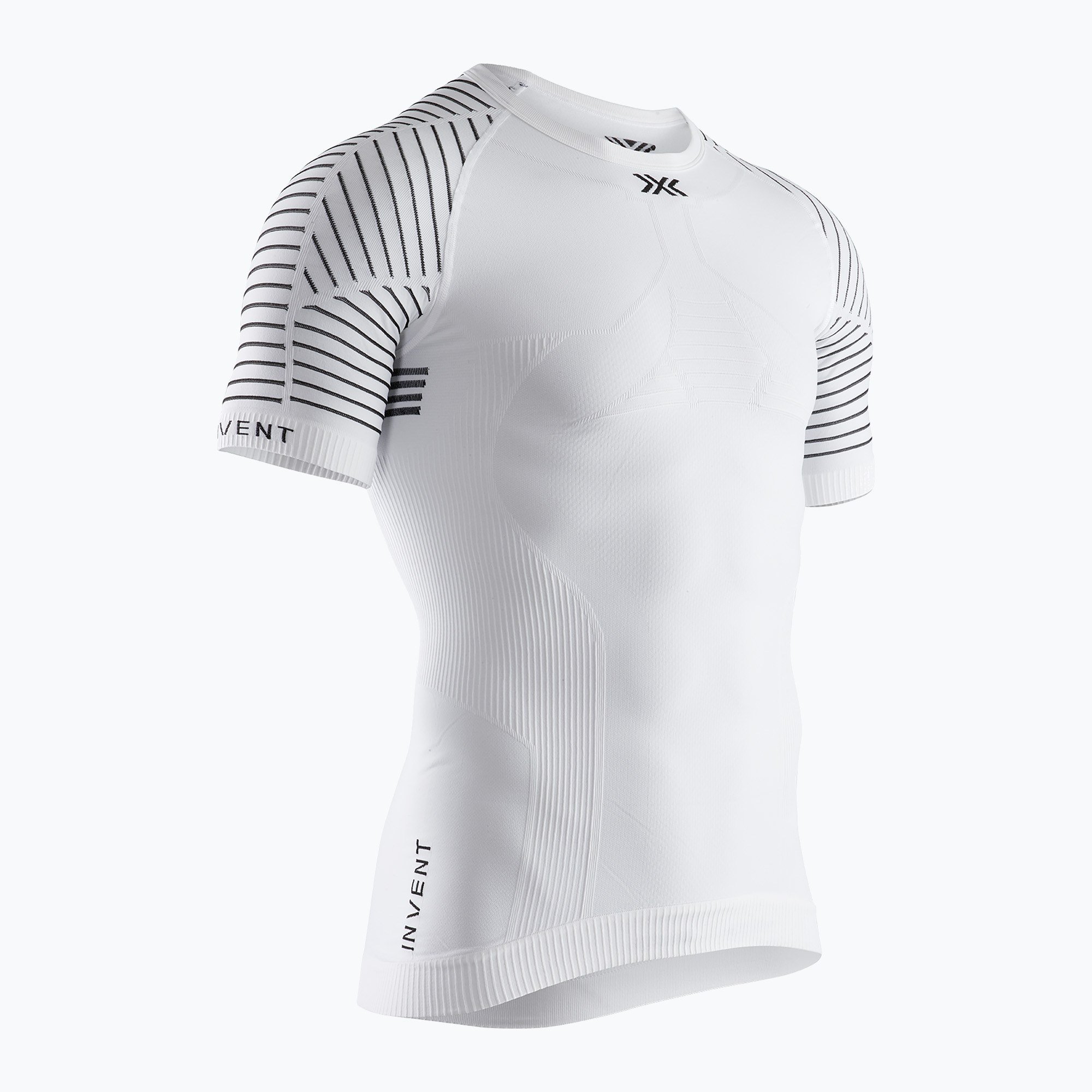 Pánske termoaktívne tričko X-Bionic Invent LT SH arctic white/dolomite grey (Invent 4.0 LT INYT00S19M)