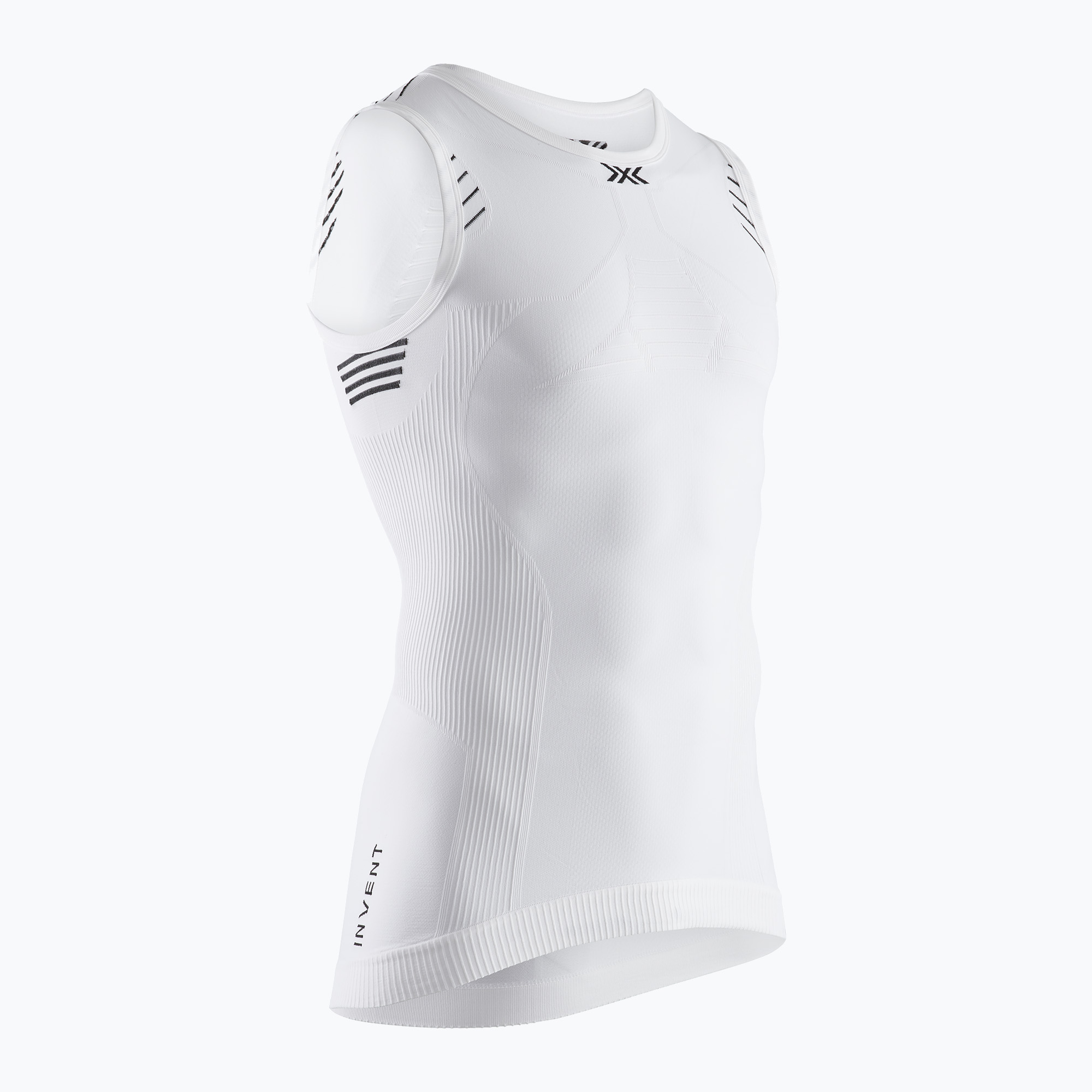 Pánske termo tričko X-Bionic Invent LT Singlet arctic white/opal black (Invent LT Singlet N-YT01S19M-W003)