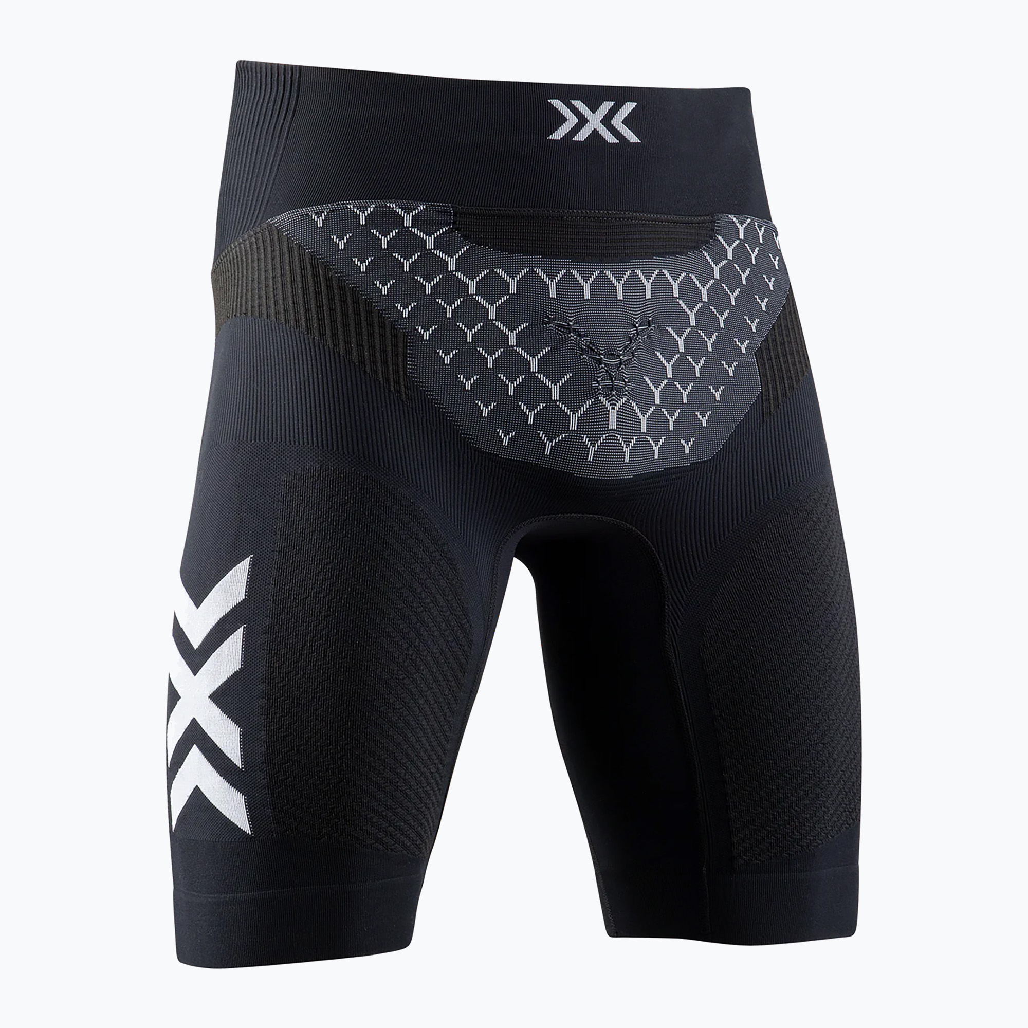 Pánske šortky X-Bionic Twyce 4.0 Run opal black/arctic white (Twyce 4.0 Run TWR500S19)
