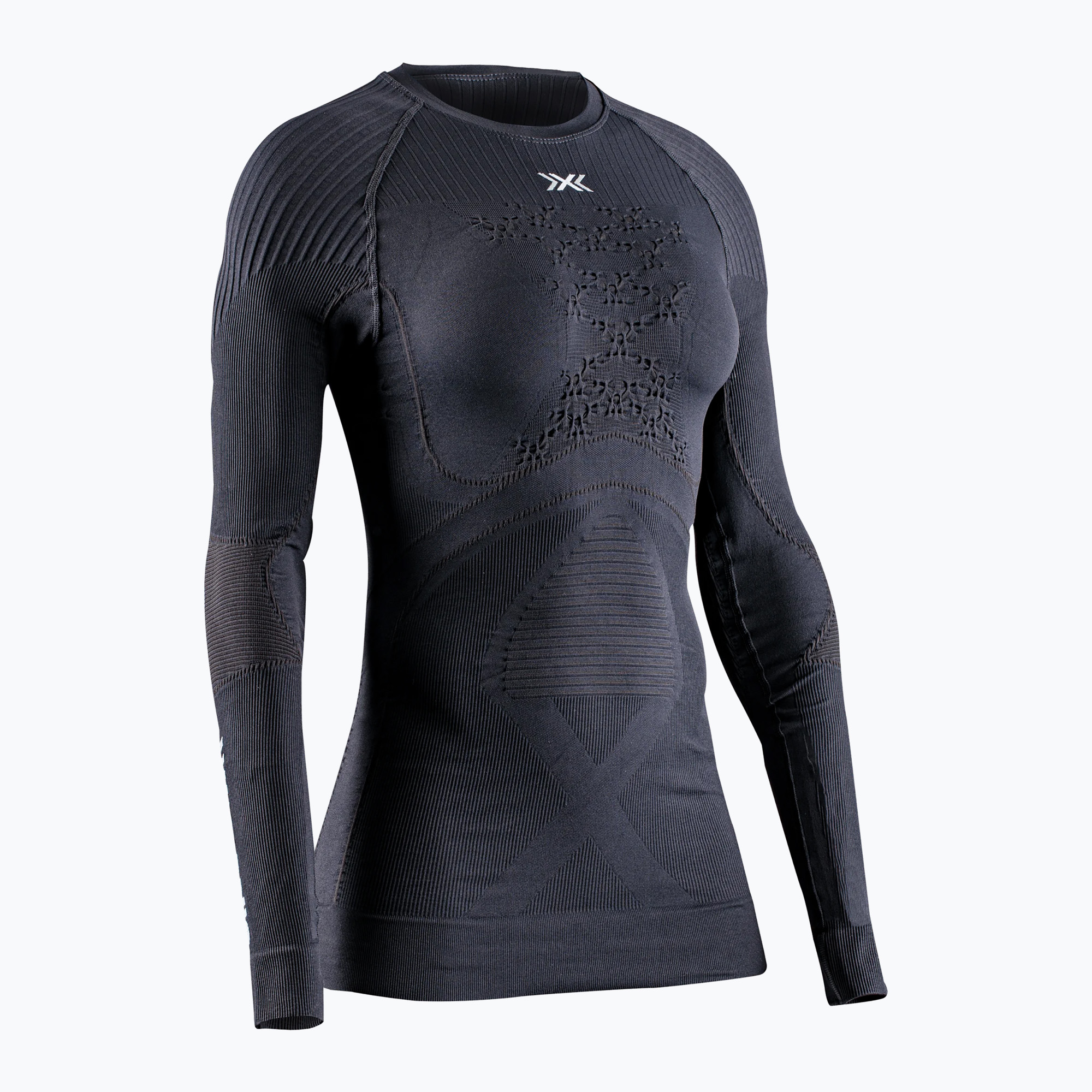 Dámsky termoaktívny longsleeve X-Bionic Energy Accumulator 4.0 opal black/arctic white (Energy Accumulator 4.0 EAWT06W19W)