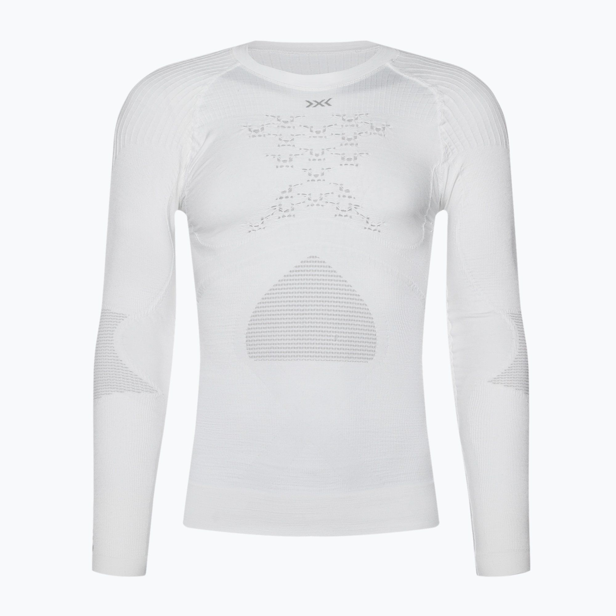 Dámska termo mikina X-Bionic Energy Accumulator 4.0 Armadillo arctic white/pearl grey (Energy Accumulator 4.0 Armadillo EAWTA1W23U)