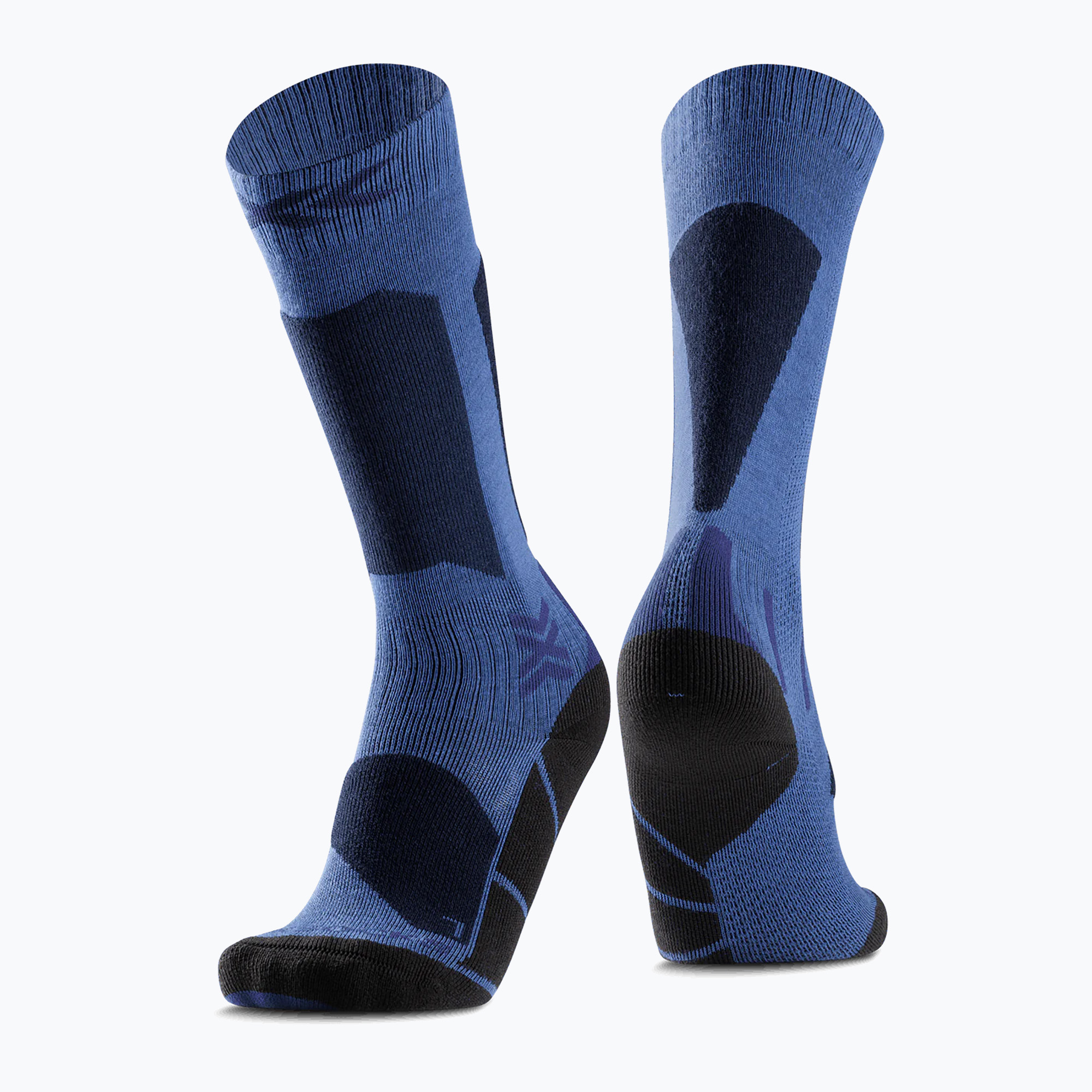 Detské lyžiarske ponožky X-Socks Ski Discover Otc blue blossom/marine (Ski Discover Otc WYDDW24J)