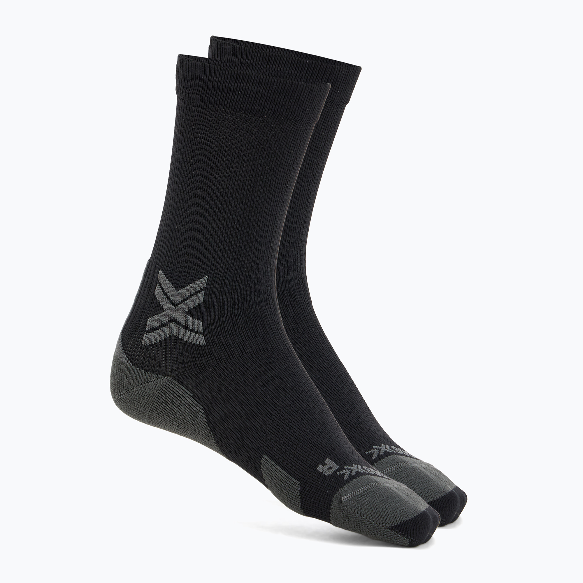 Ponožky X-Socks Run Discover Crew black/charcoal (Run Discover Crew XS-RQDIS24M-B036)