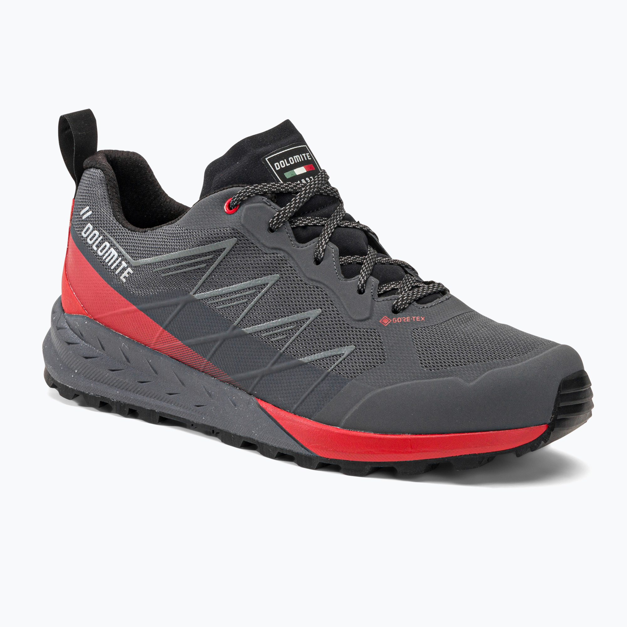 Dolomite pánske trekové topánky Croda Nera Tech GTX sivá 296273 (Croda Nera Tech GTX 296273)