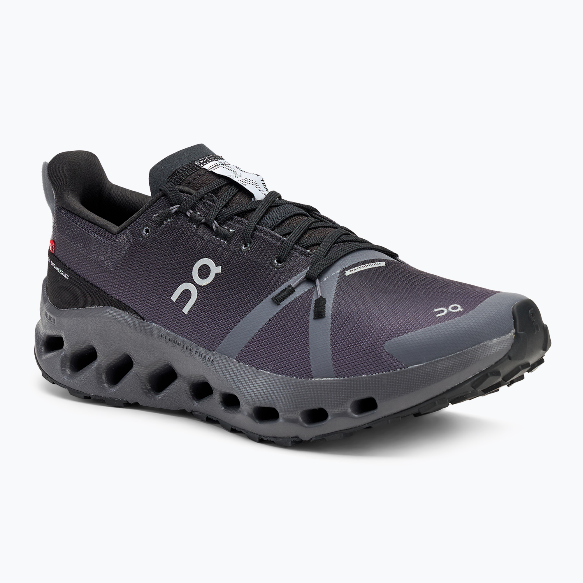 Pánska bežecká obuv On Running Cloudsurfer Trail Waterproof black/eclipse (Cloudsurfer Trail Waterproof 3ME10270106)