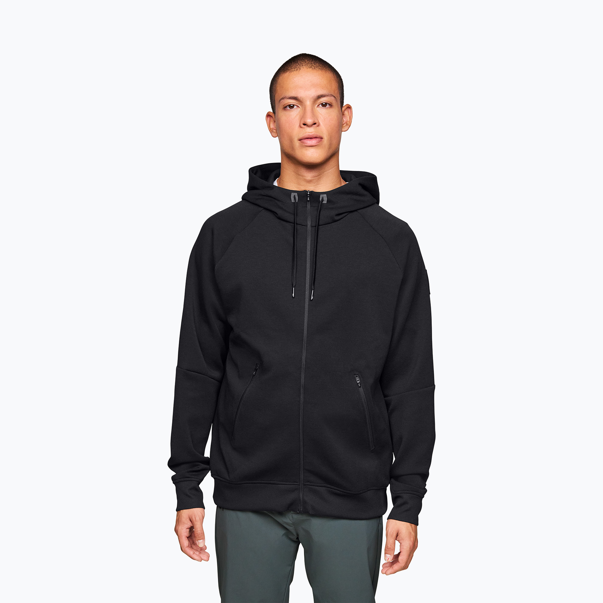 Pánska mikina On Running Zipped Hoodie black (Zipped Hoodie 1ME11440553)