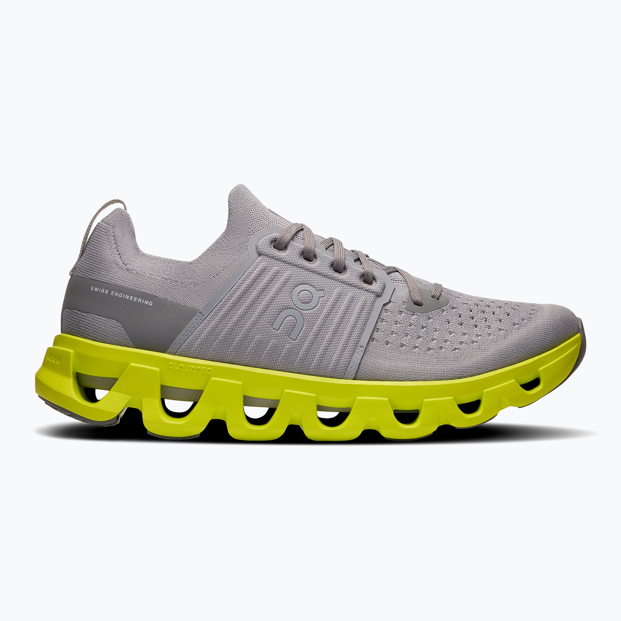 Pánske bežecké topánky Buty On Running Cloudswift 4 alloy/lime (Cloudswift 4 3MF10133348)