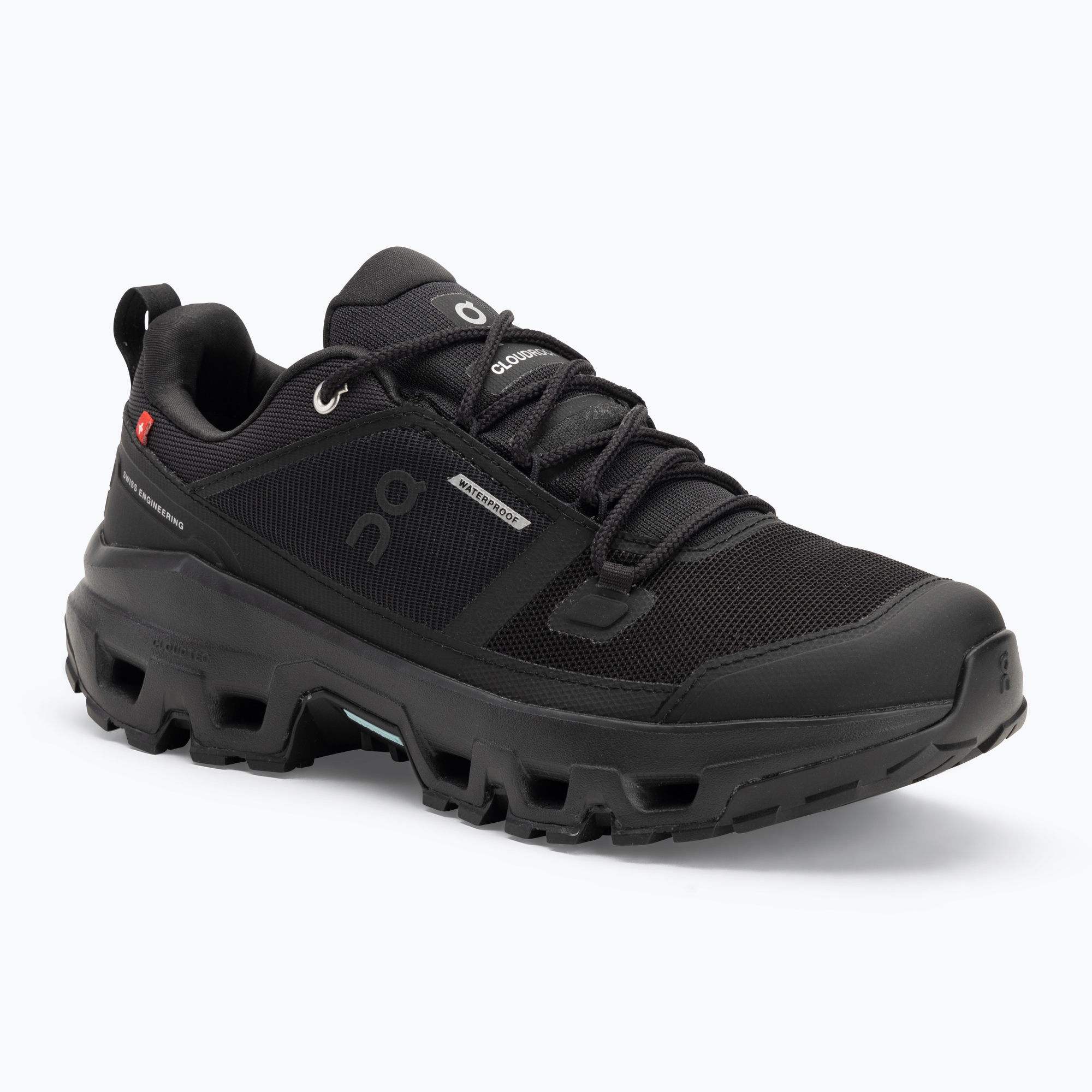 Pánske topánky On Running Cloudrock Low Waterproof black/black (Cloudrock Low Waterproof 3MF10251043)