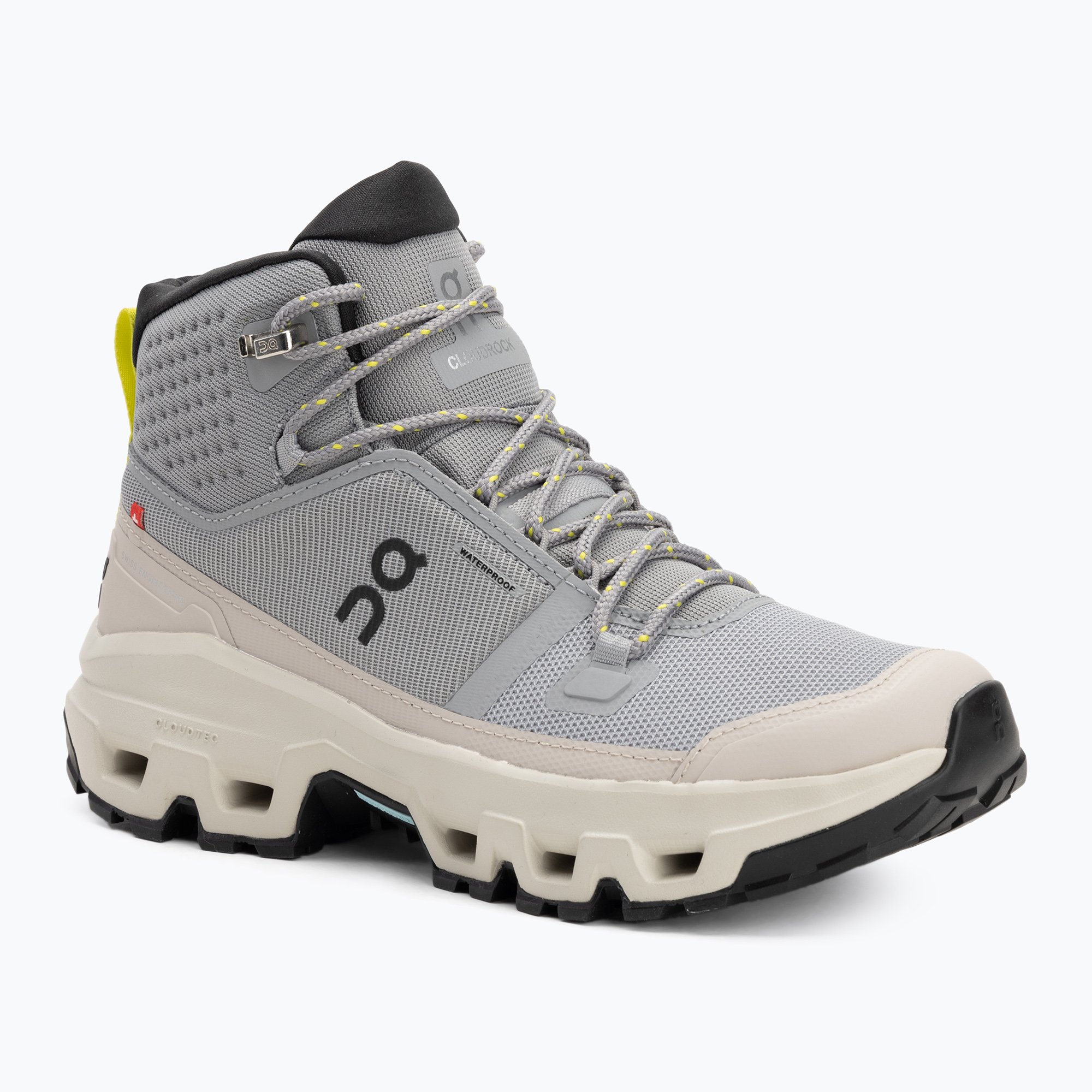 Dámske topánky On Running Cloudrock Mid Waterproof alloy/ice