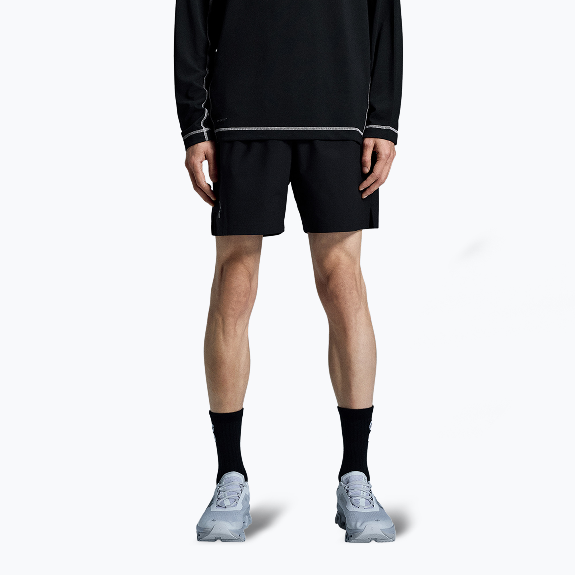 Dámske bežecké šortky Under Armour Launch Pro 3" 2IN1 čierne / reflexné (5" Core 1MF10120553)