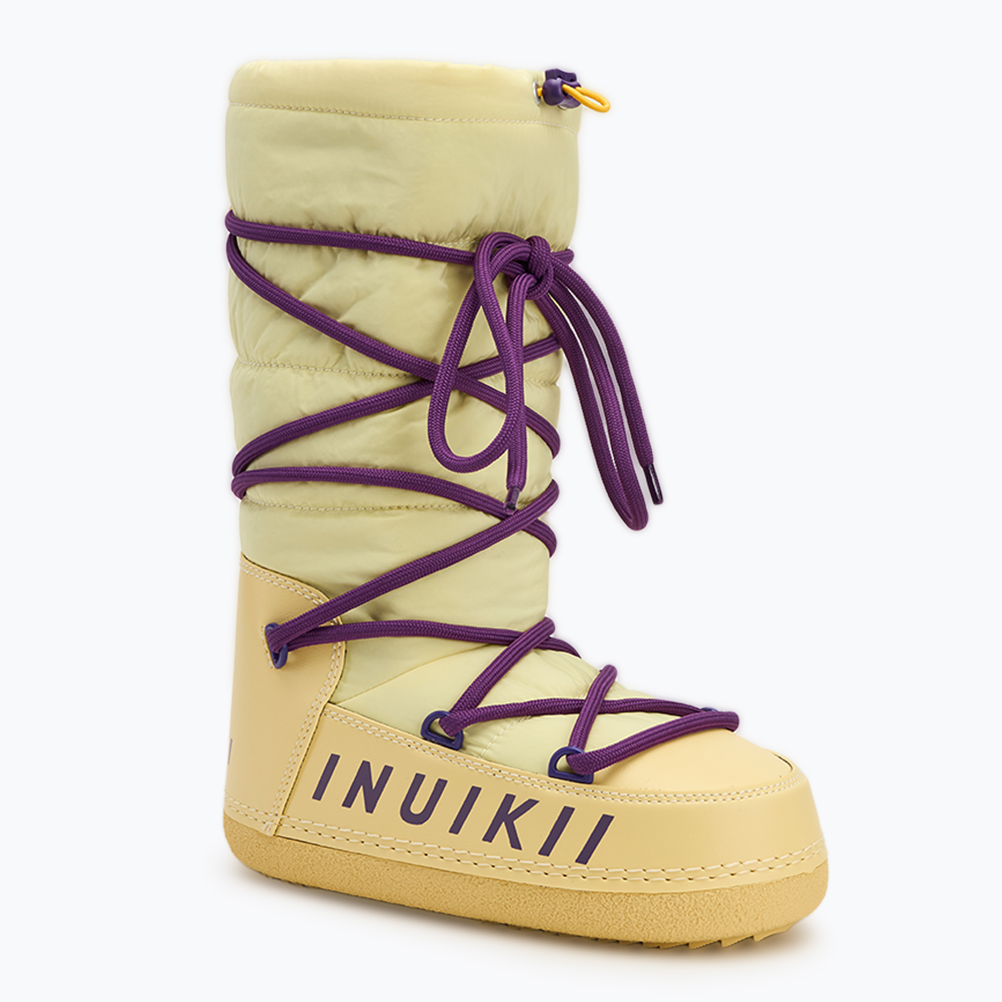 Dámske snehule INUIKII Mountain High yellow (Mountain High 75107-078-401)