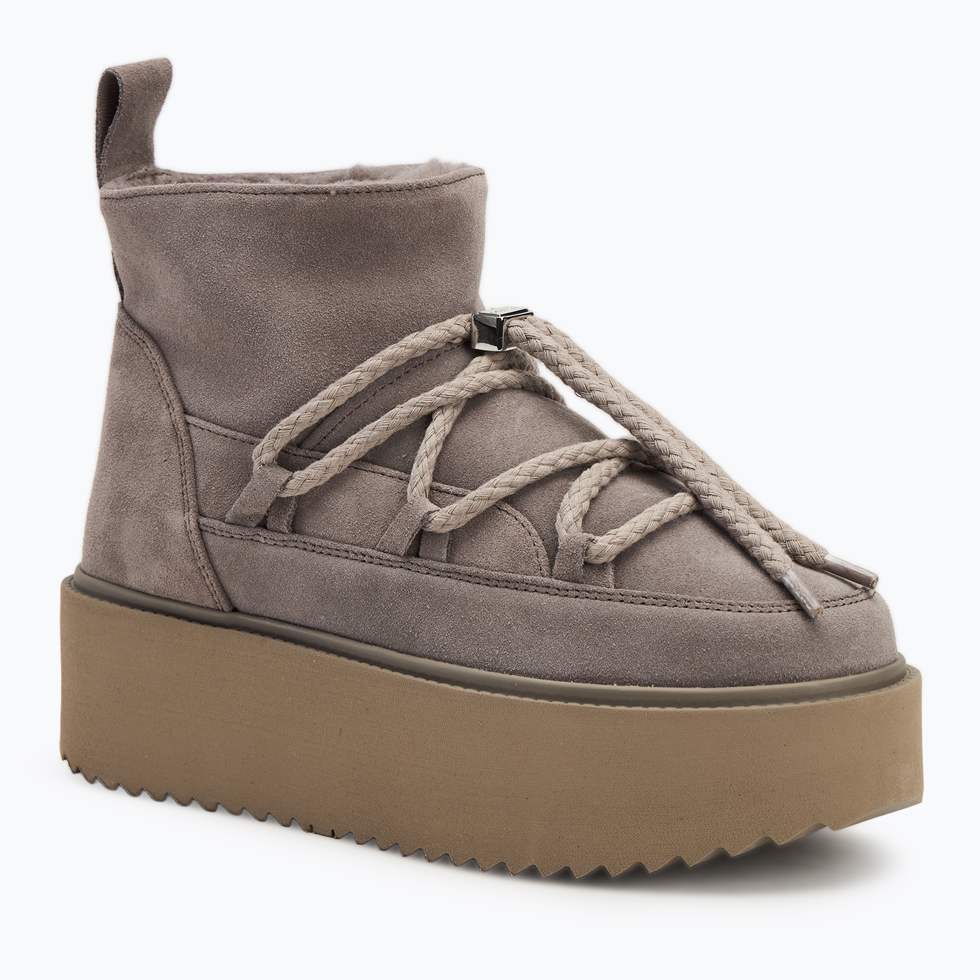 Dámske snehule INUIKII Classic Low Platform grey (Classic Low Platform 75204-004-202)