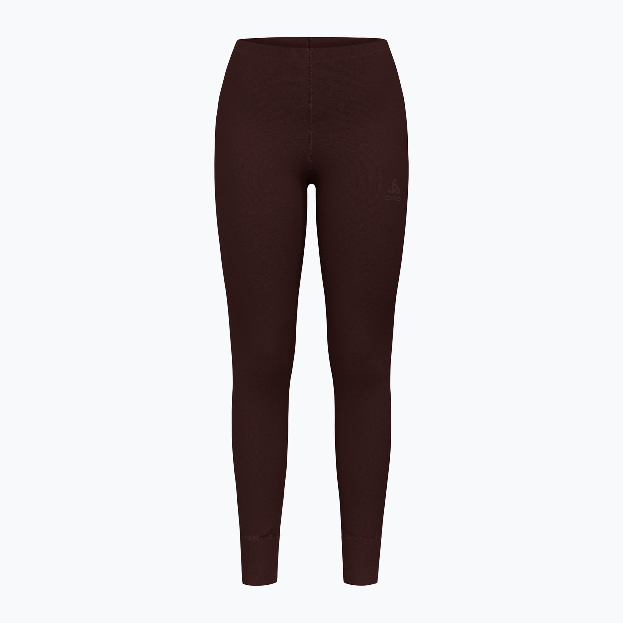 Dámske termoaktívne nohavice ODLO Active Warm Bl Bottom Long fudge (Active Warm Bl Bottom Long 159121/30910)