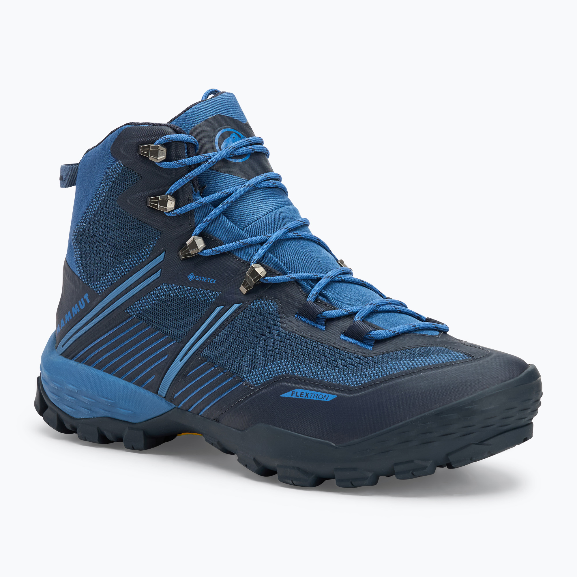 Pánske trekové topánky Mammut Ducan II High GTX marine/deep ice (Ducan II High GTX 3030-05040-50555-1115)