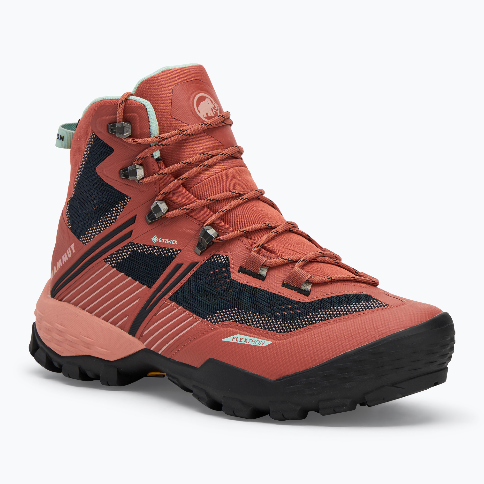 Dámske trekové topánky Mammut Ducan II High GTX brick/black (Ducan II High GTX 3030-05050-3007-1070)