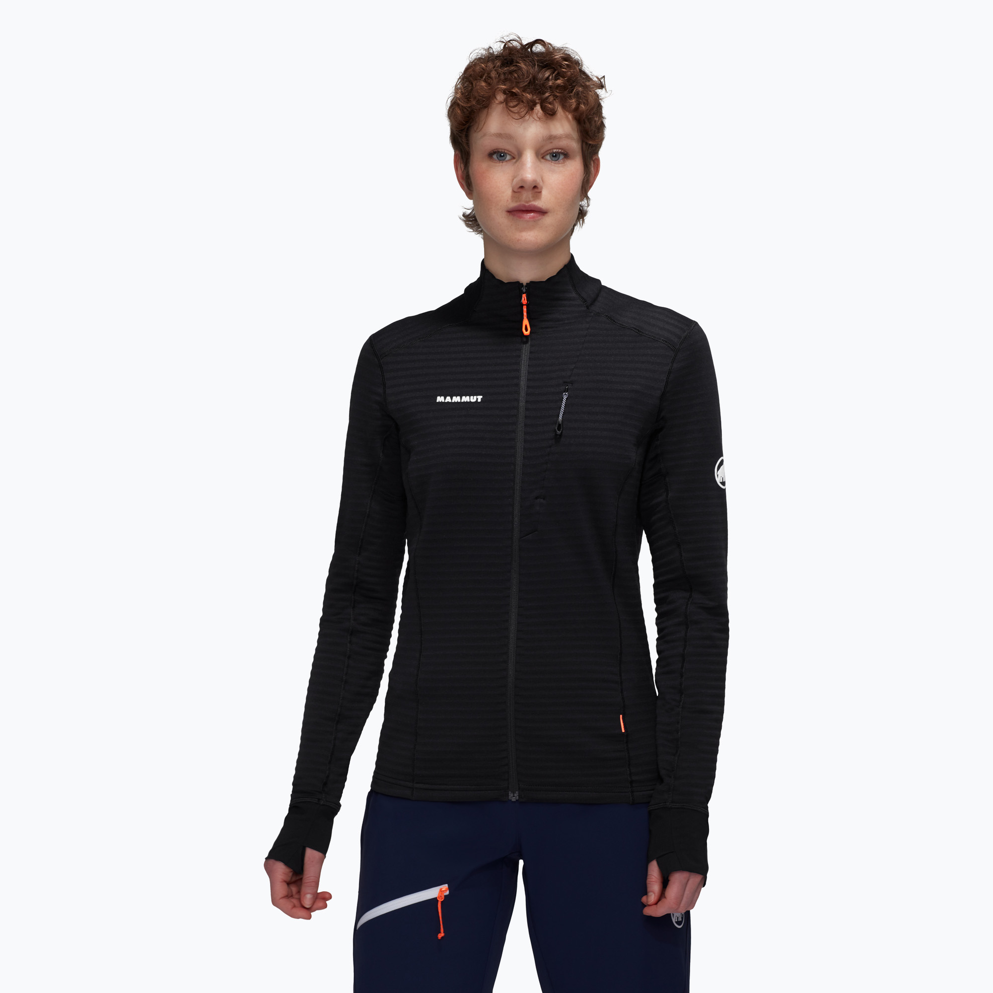 Mammut dámska trekingová mikina Taiss Light ML black (Taiss Light ML 1014-04560)
