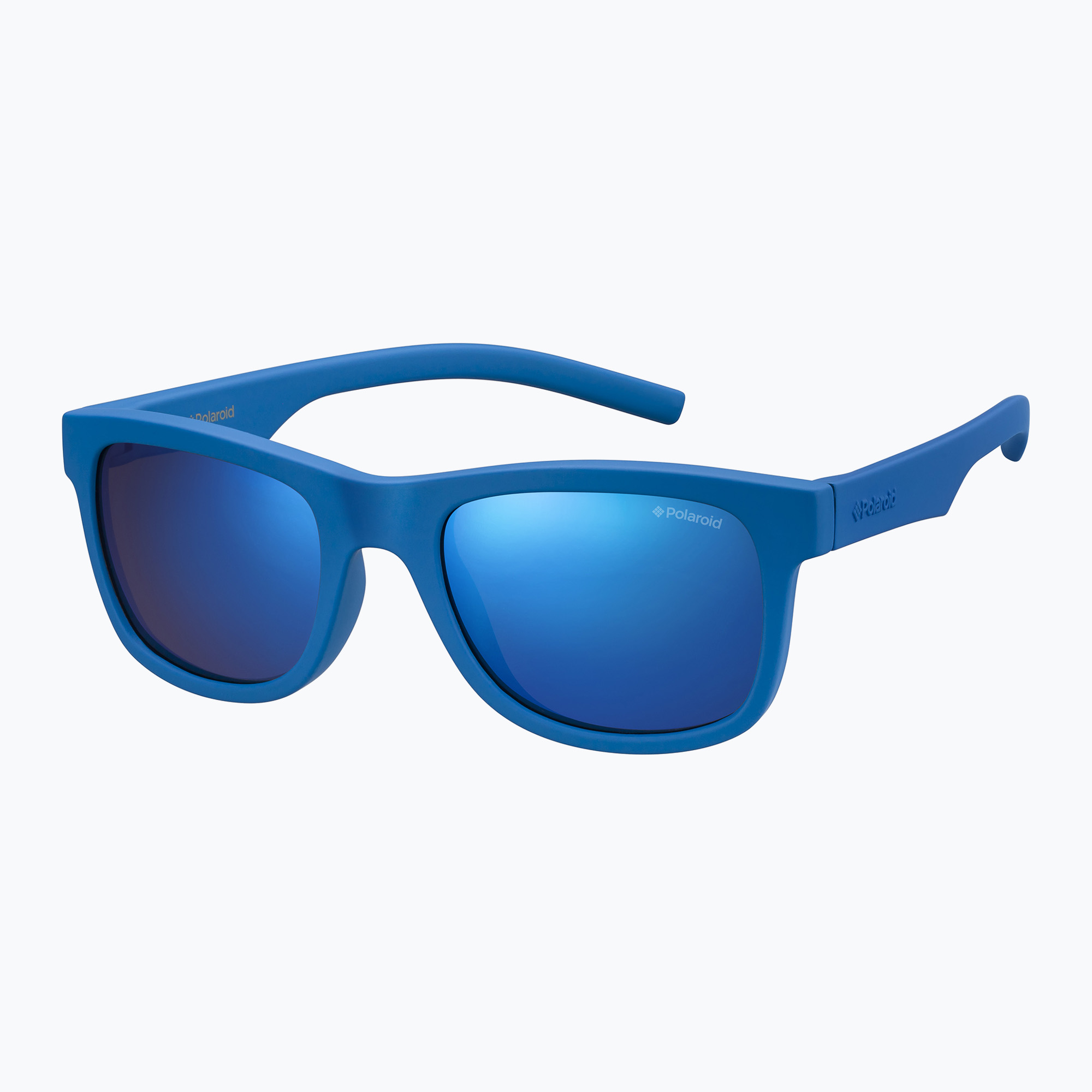 Detské slnečné okuliare Polaroid PLD 8020/S blue/grey blue multilayer polarized (PLD 8020/S 233714ZDI46JY)