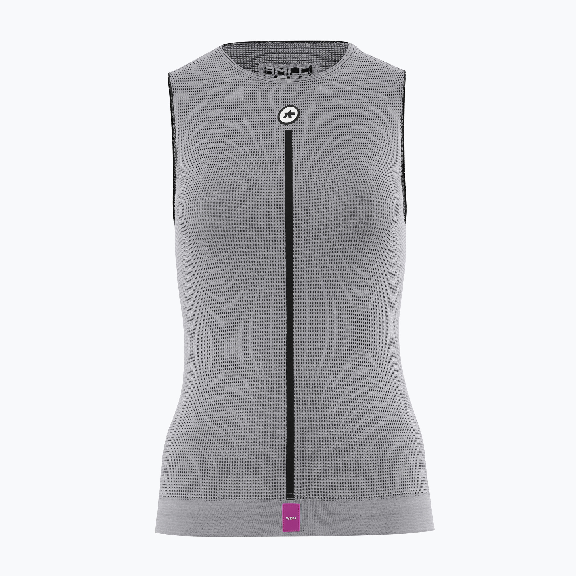 Dámska cyklistická mikina ASSOS Summer NS Skin Layer P1 sivá (Summer NS Skin Layer P1 P12.40.468.1O)