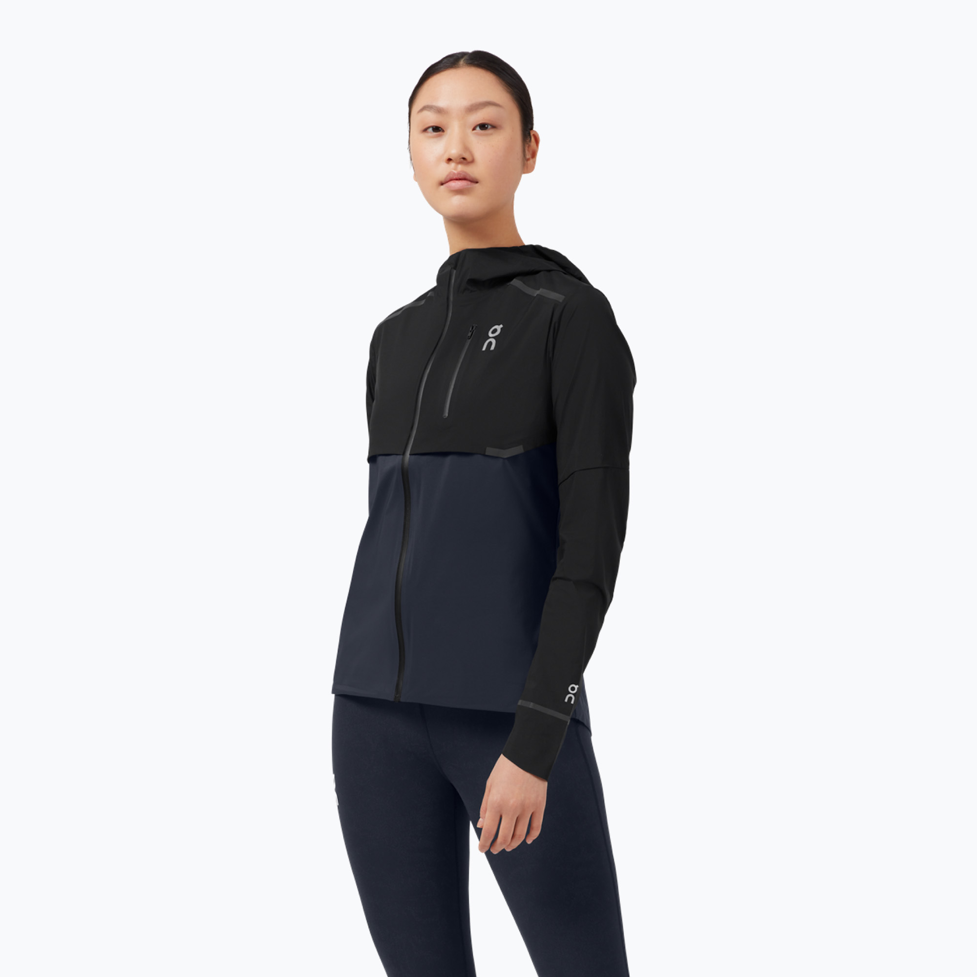 Dámska bunda On Running Weather black/navy (Weather 20400248-1653)