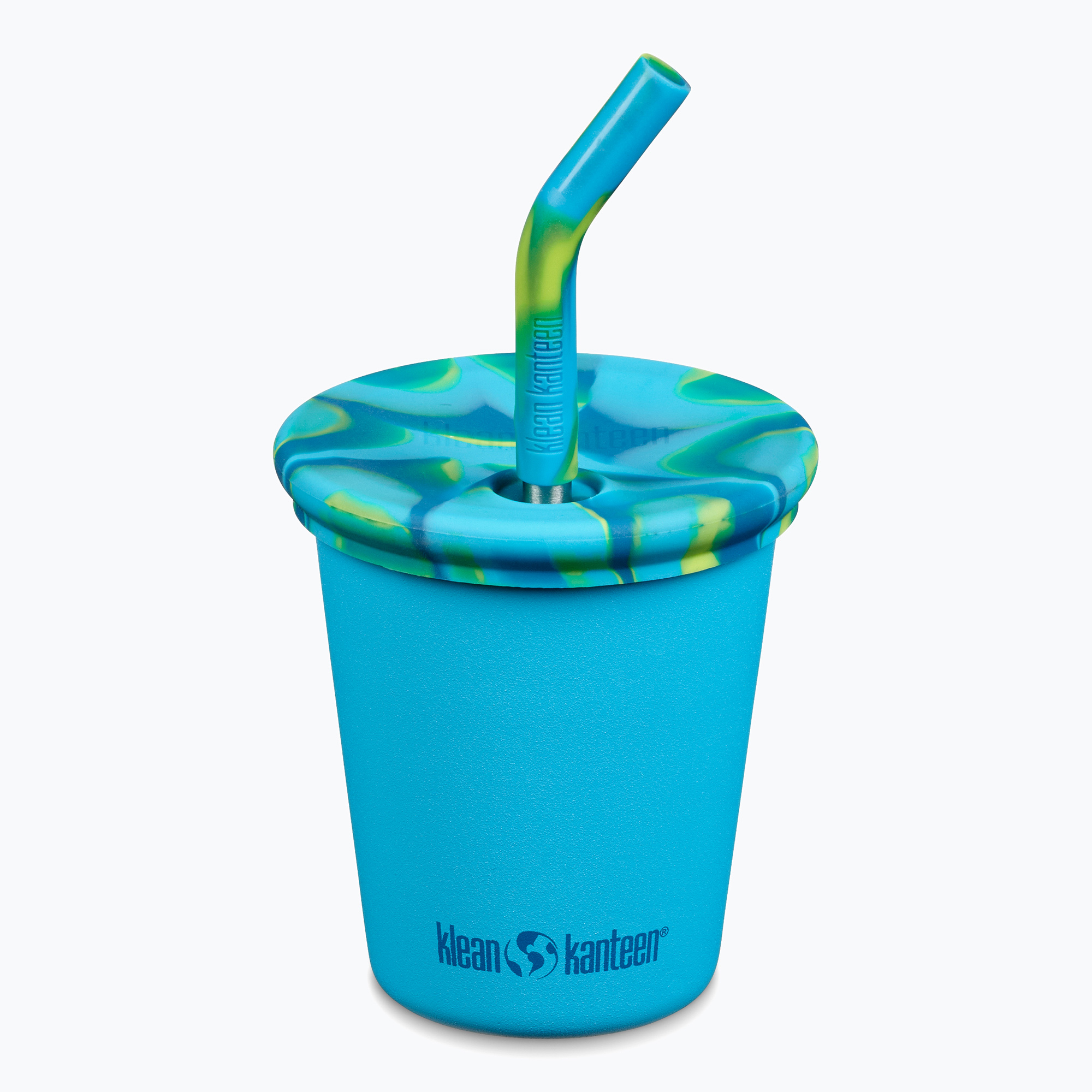 Klean Kanteen Detský hrnček so slamkou a vekom 296 ml hawaiian ocean