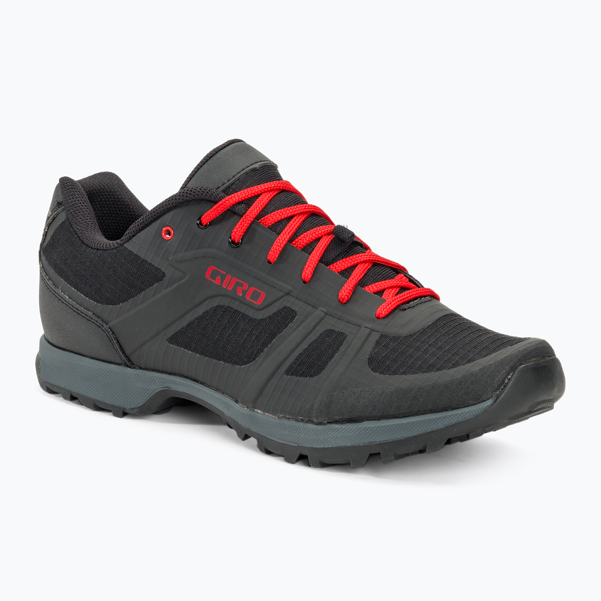 Pánska MTB cyklistická obuv Giro Gauge black/bright red (Gauge GR-7107339)