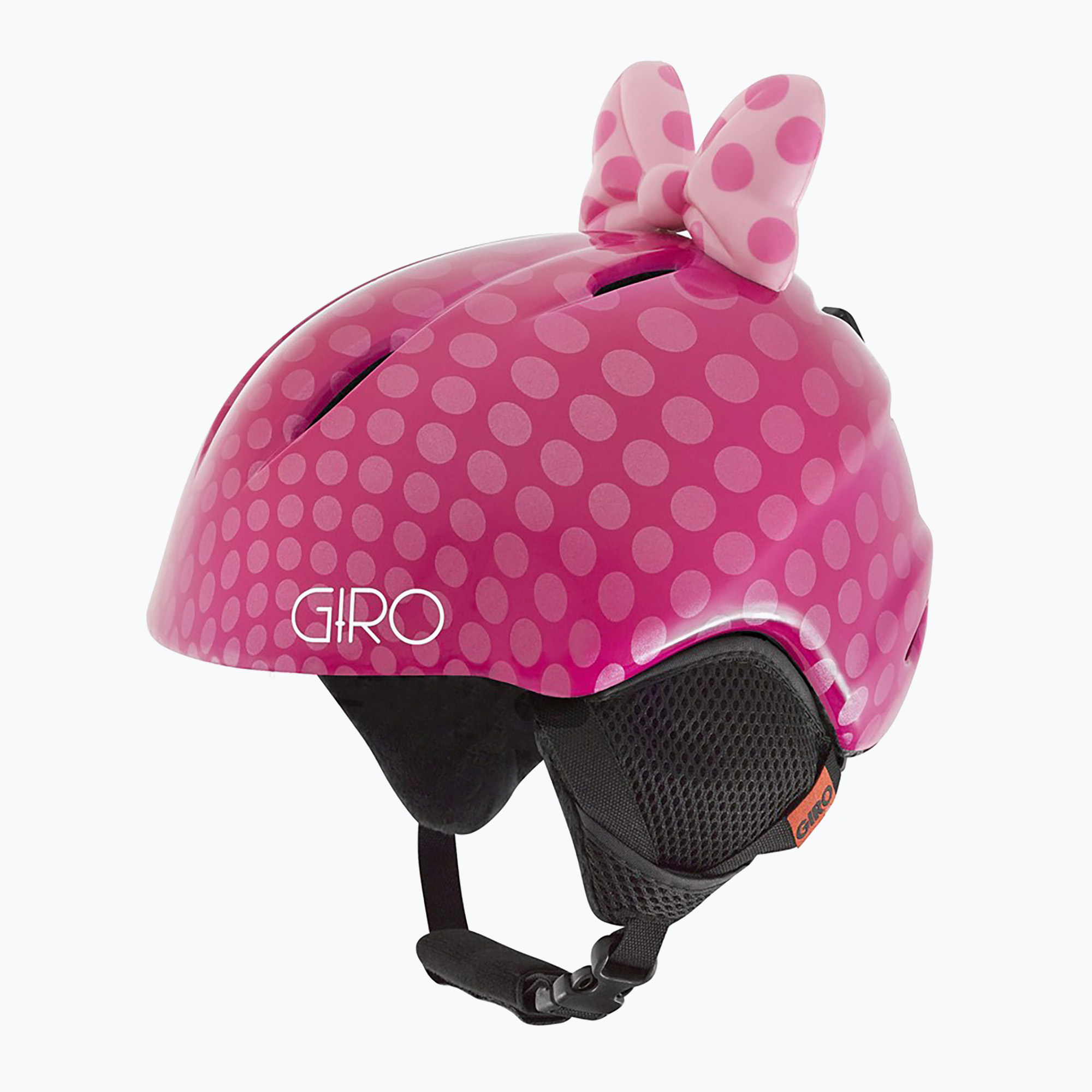 Detská lyžiarska prilba Giro Launch Plus pink bow polka dots (Launch Plus Jr GR-7073614)