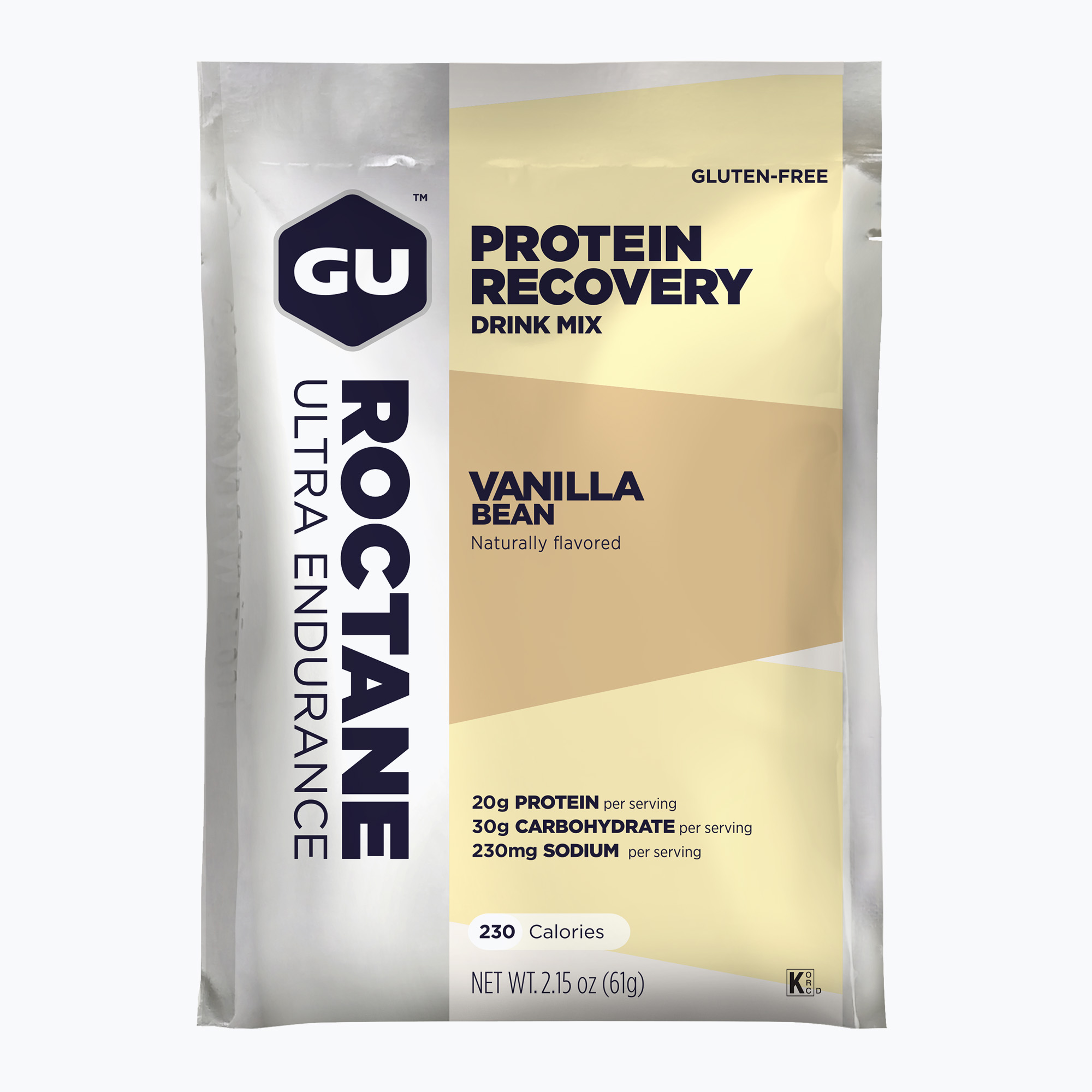 Regeneračný nápoj GU Roctane Recovery Drink Mix vanilla bean