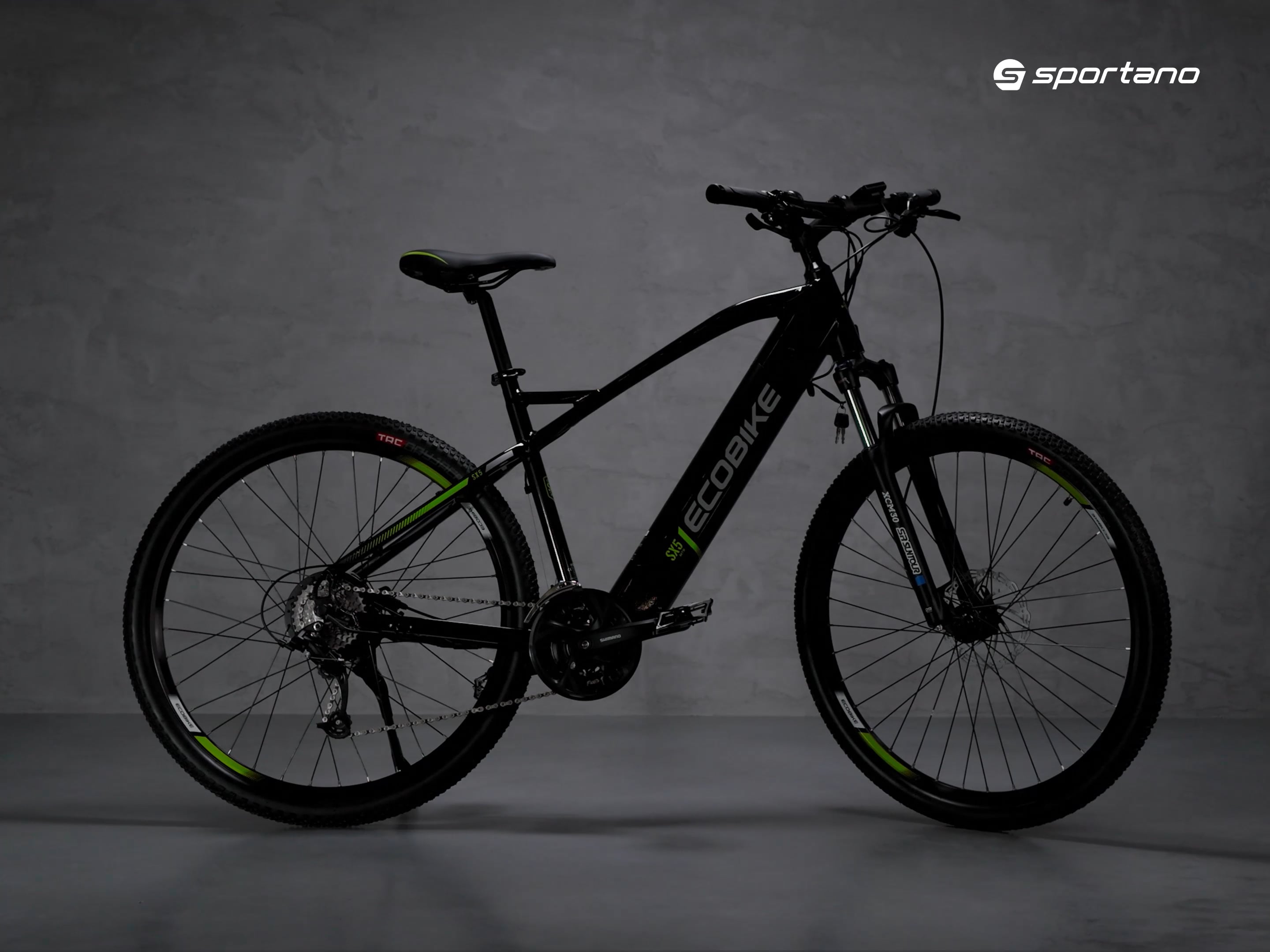 EcoBike SX5 LG elektrický bicykel 17.5Ah čierny 1143
