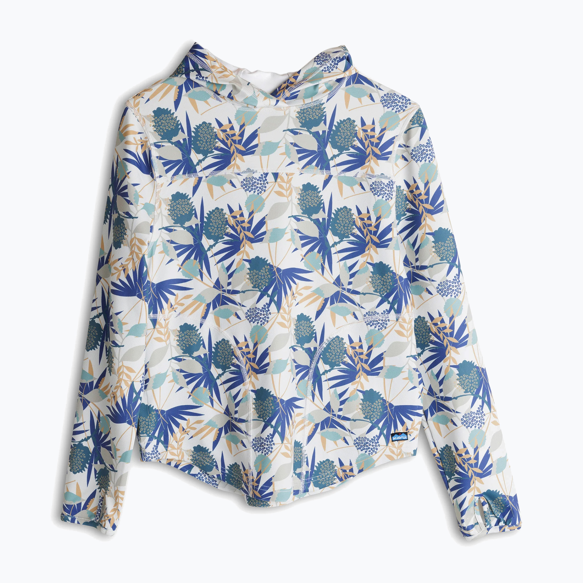 Dámska mikina KAVU Sunshade Hoodie paradise palm (Sunshade Hoodie 2249-2605)