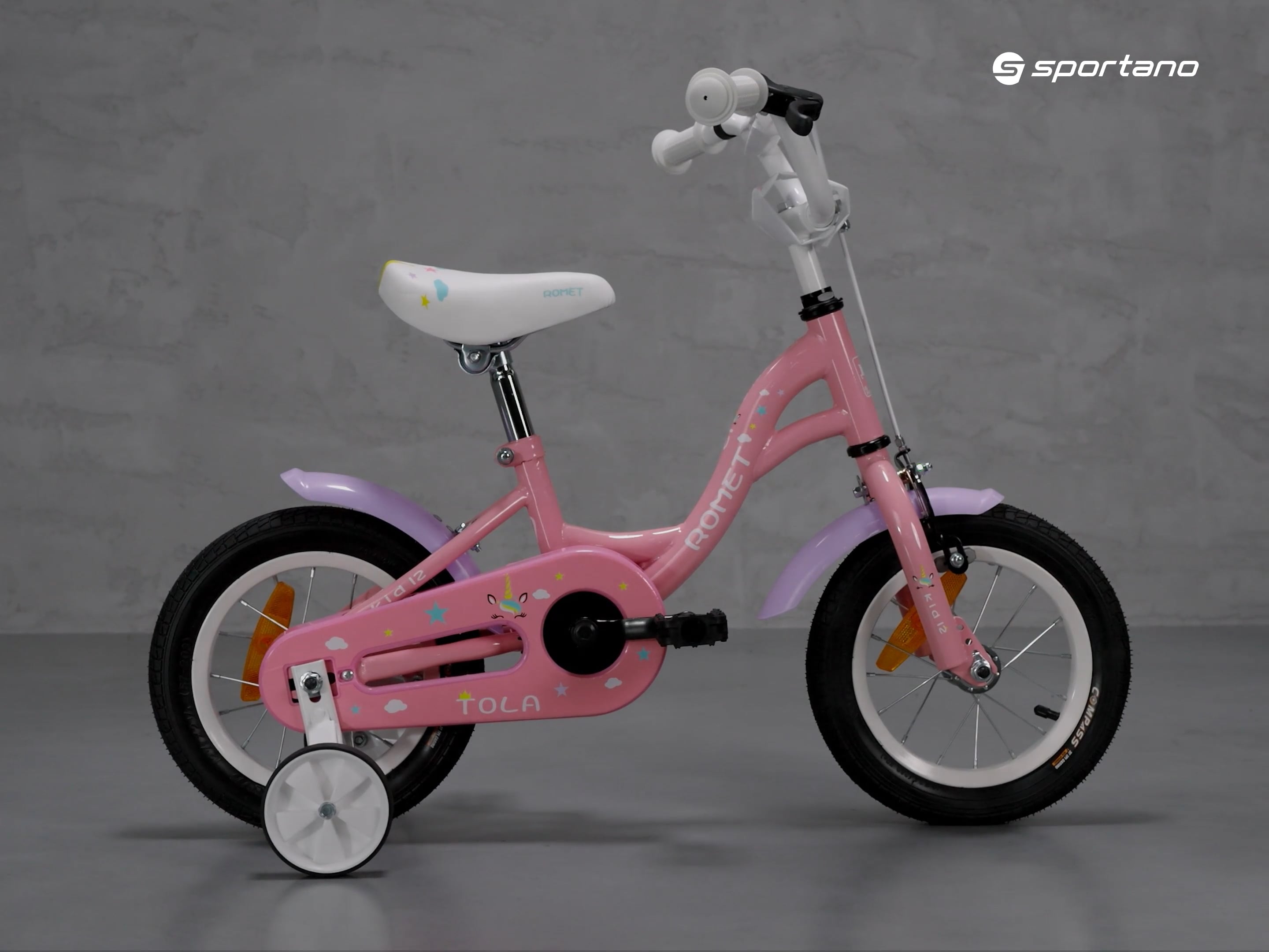 Detský bicykel Romet Tola 12 ružový 2216633