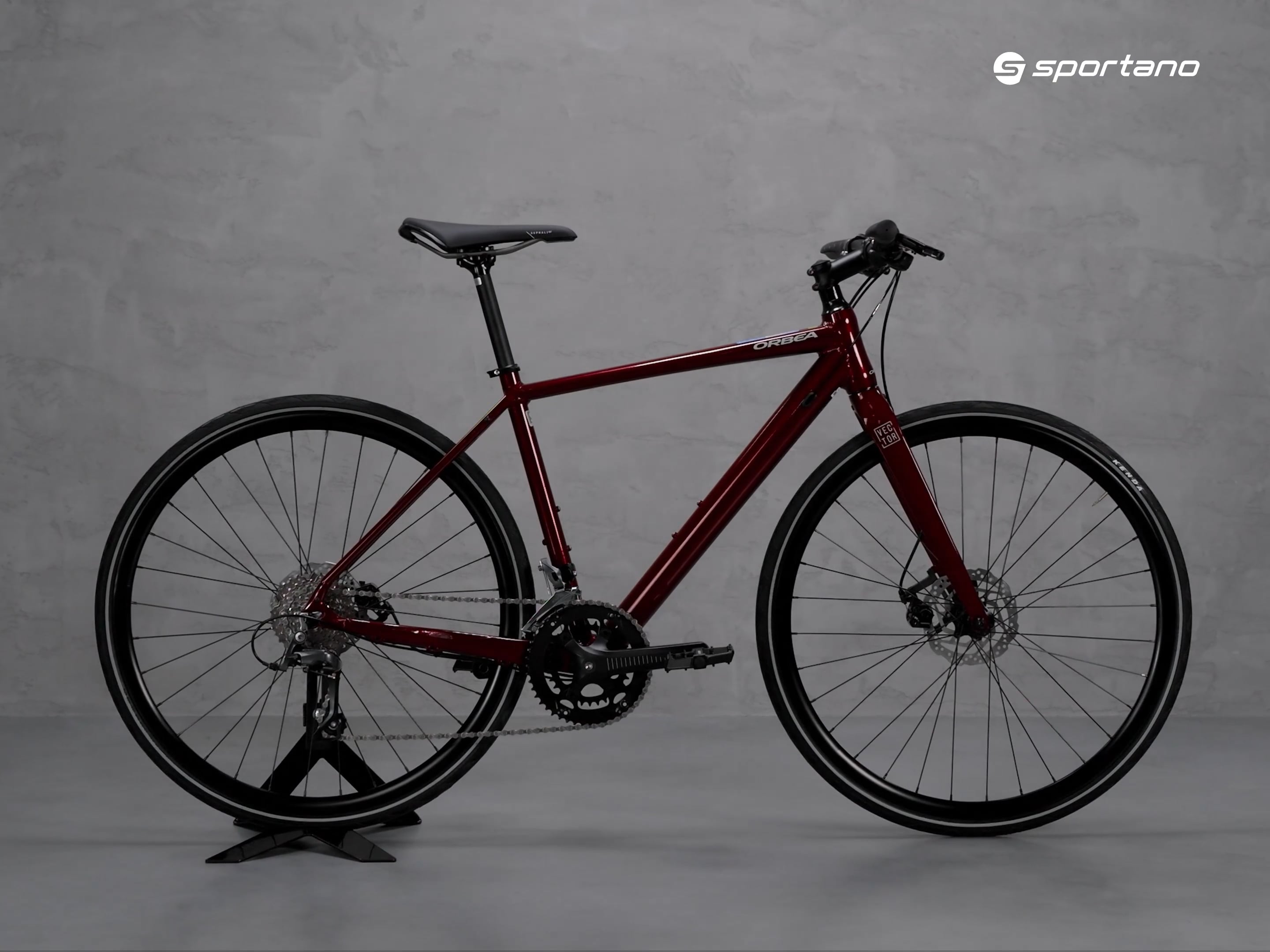 Orbea Vector 30 fitness bicykel červený