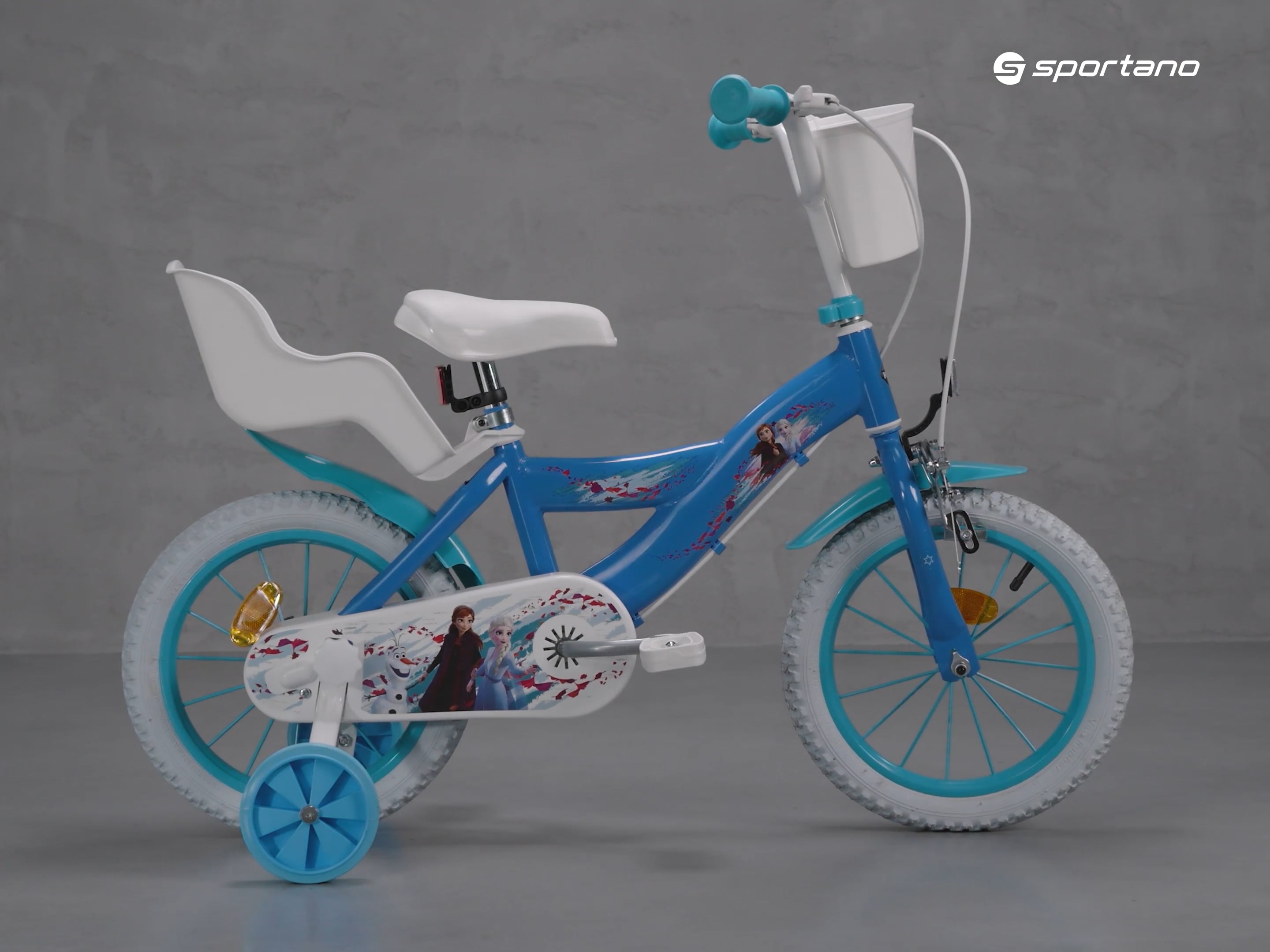 Detský bicykel Huffy Frozen modrý 24291W