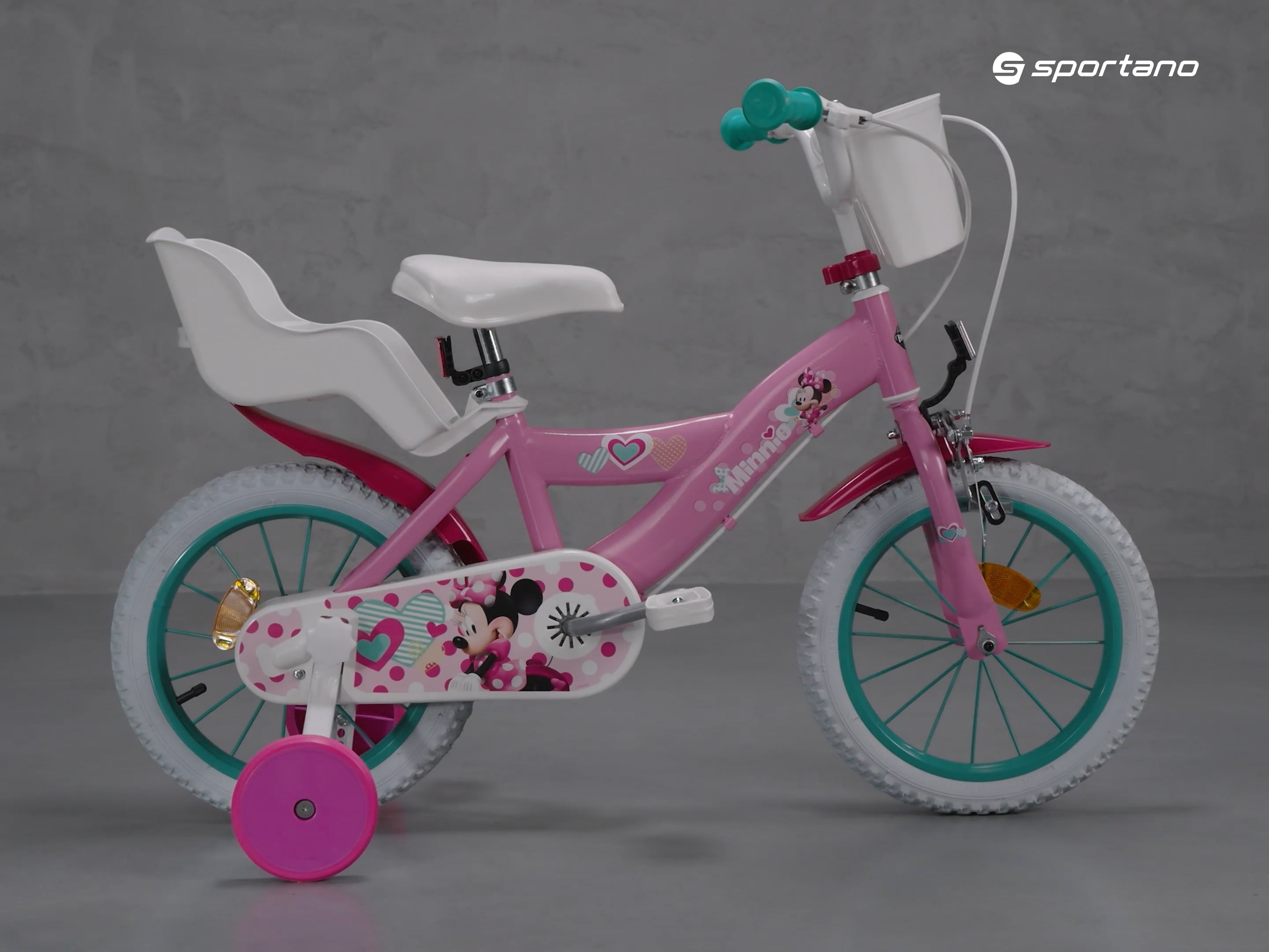 Detský bicykel Huffy Minnie ružový 24951W