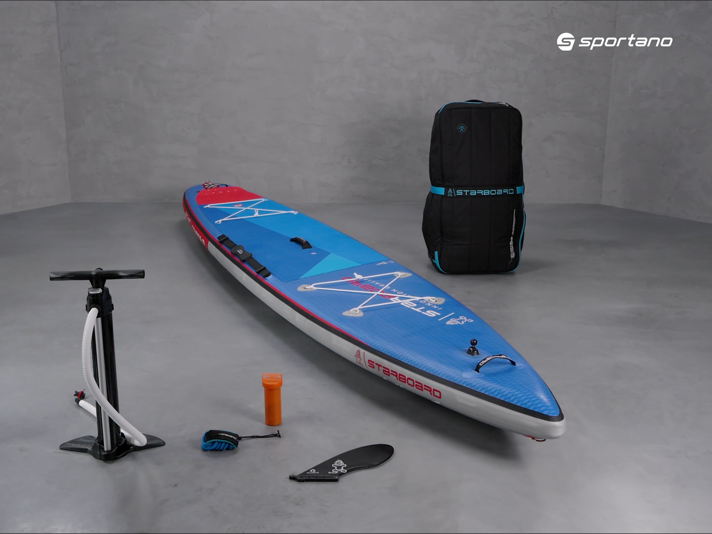 SUP STARBOARD Touring M 12'6'' modrý