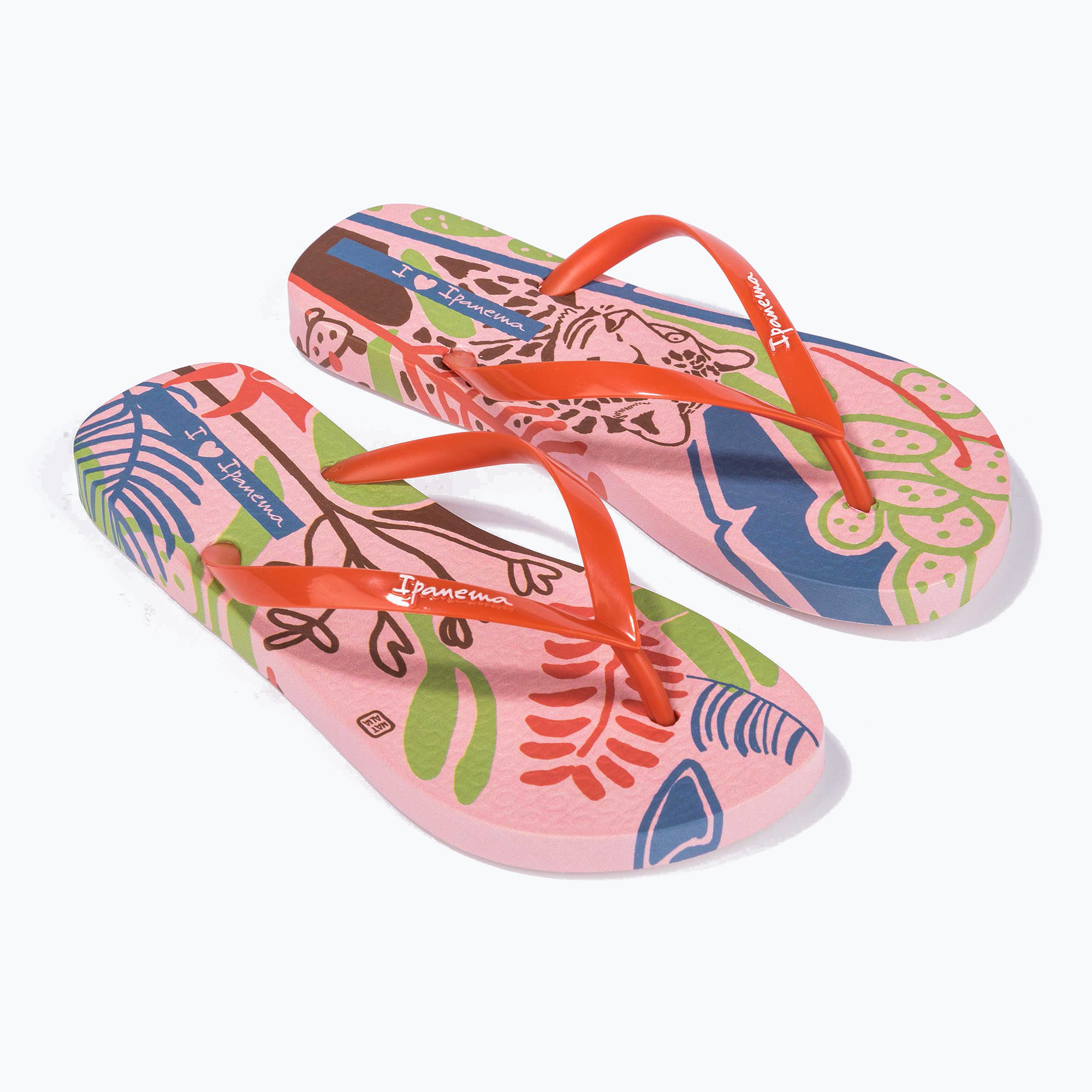 Dámske žabky Ipanema Graffiti III pink/red (Graffiti III 83589-AU660)