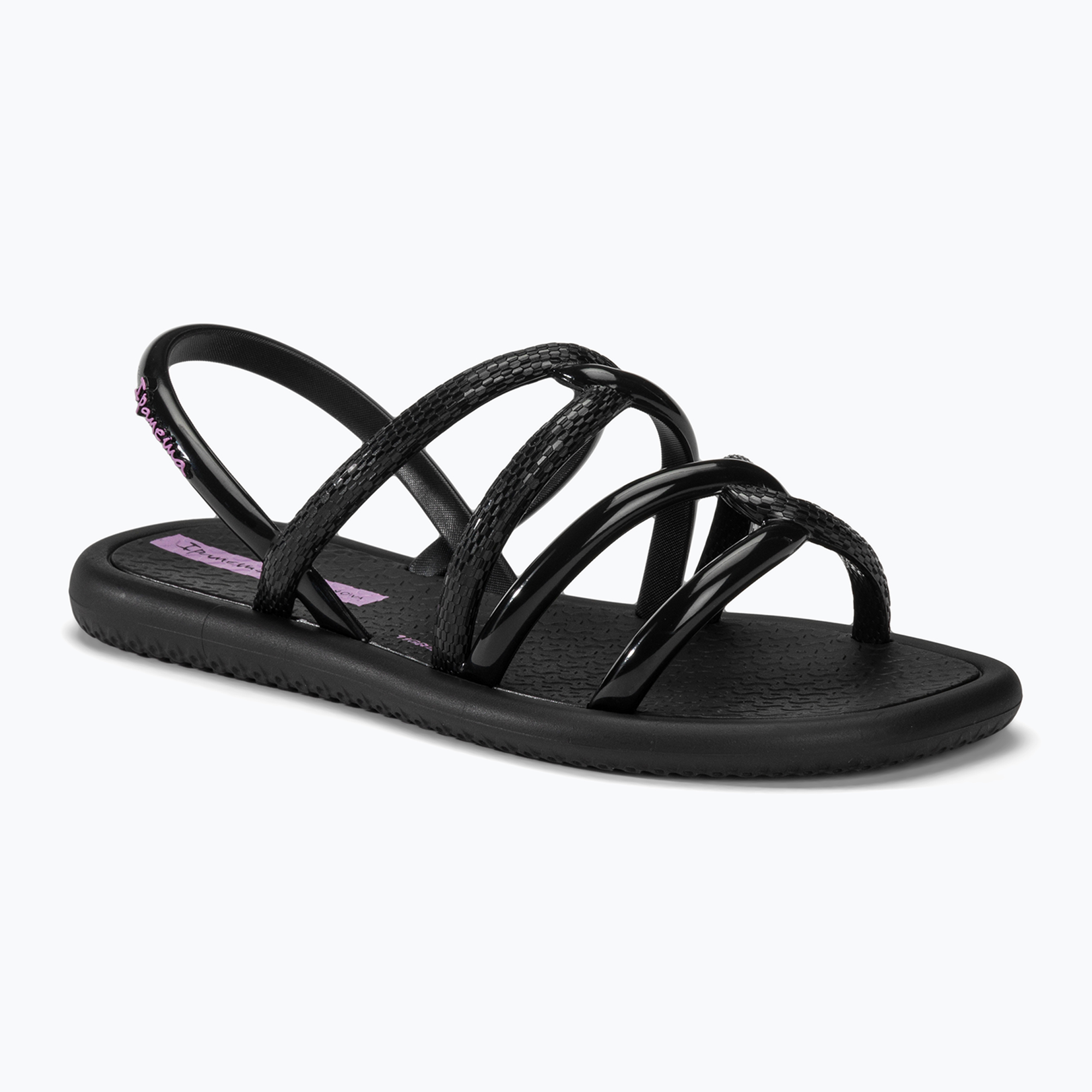 Dievčenské sandále Ipanema Meu Sol Sand black/lilac (Meu Sol Sand 27136)